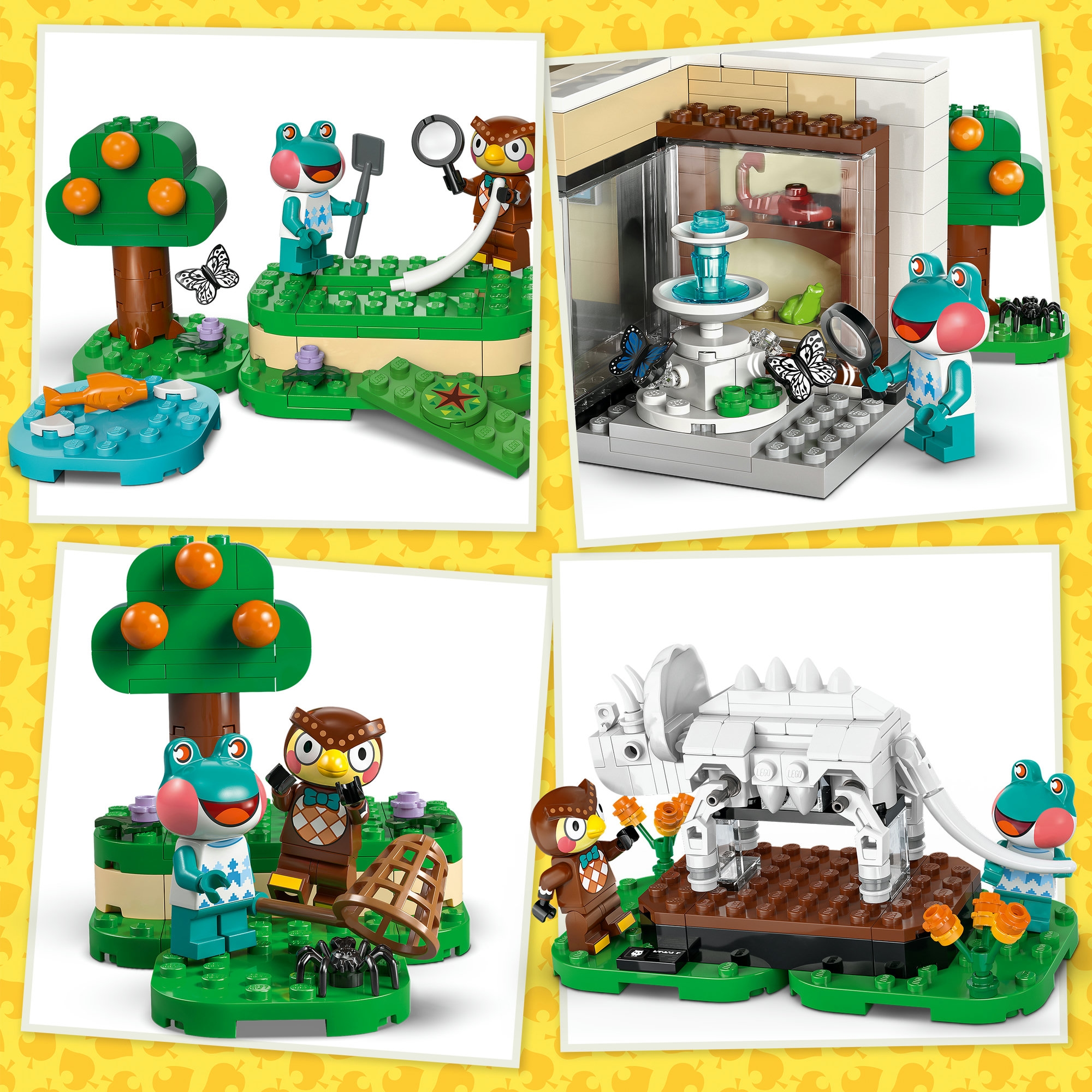 LEGO® Konstruktionsspielsteine »Eugens Museumssammlung (77056), LEGO Animal Crossing« Made in Europe