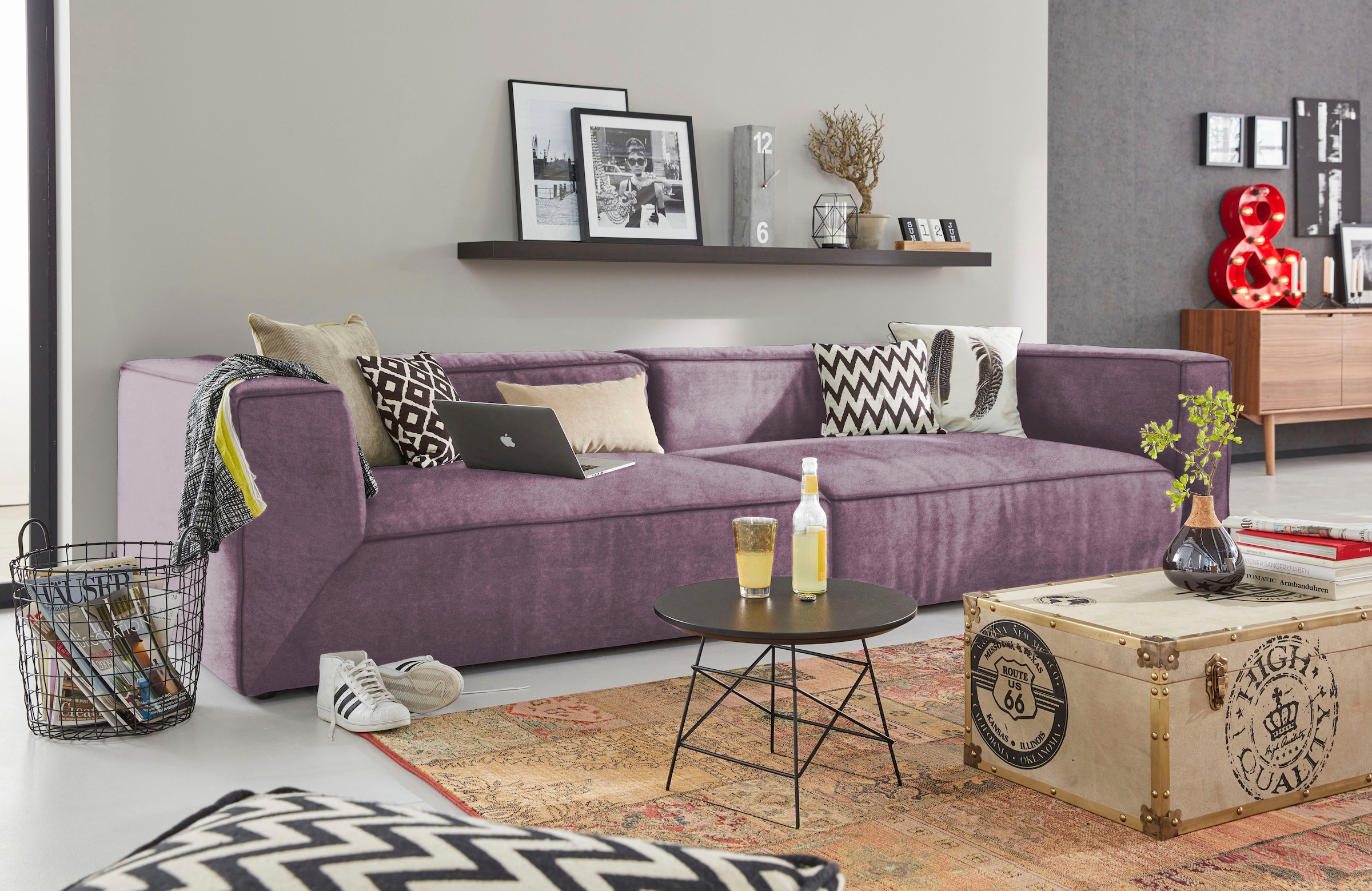 TOM TAILOR HOME Big-Sofa "BIG CUBE", TOM TAILOR Big-Sofa >>BIG CUBE