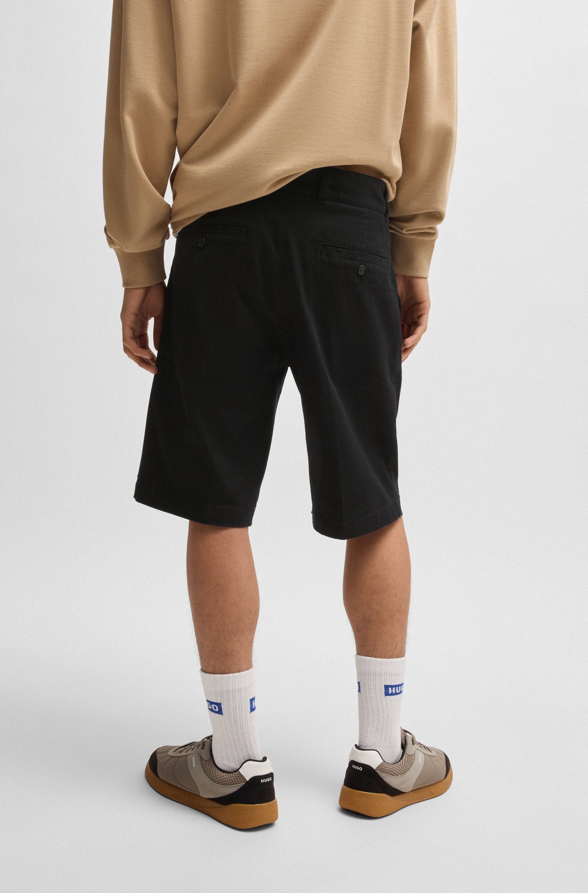 HUGO Blue Shorts "Dante", mit Flag-Label günstig online kaufen