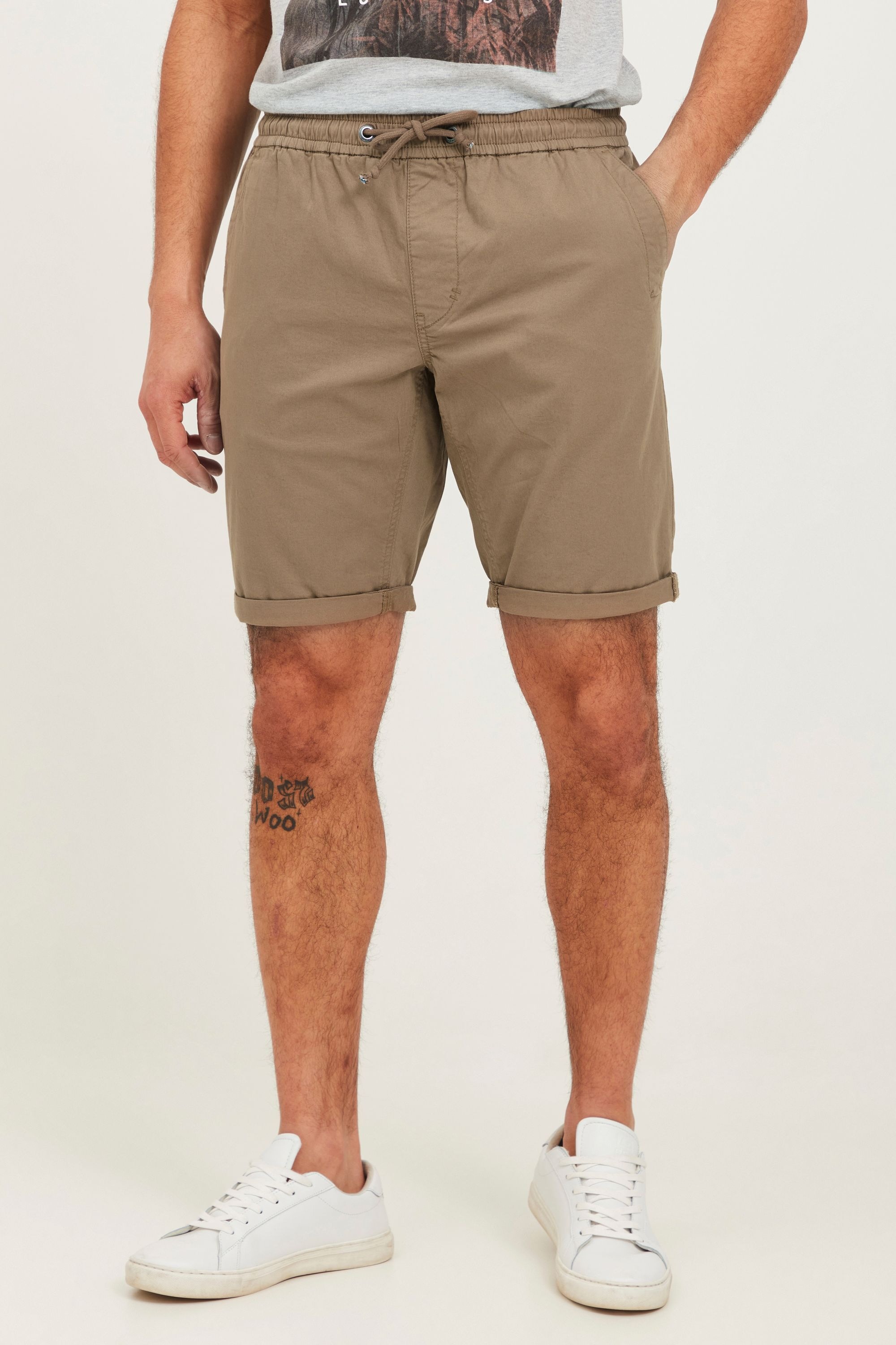 Blend Chinoshorts "BHGrego" Chino Shorts mit elastischem Bund und Kordeln günstig online kaufen