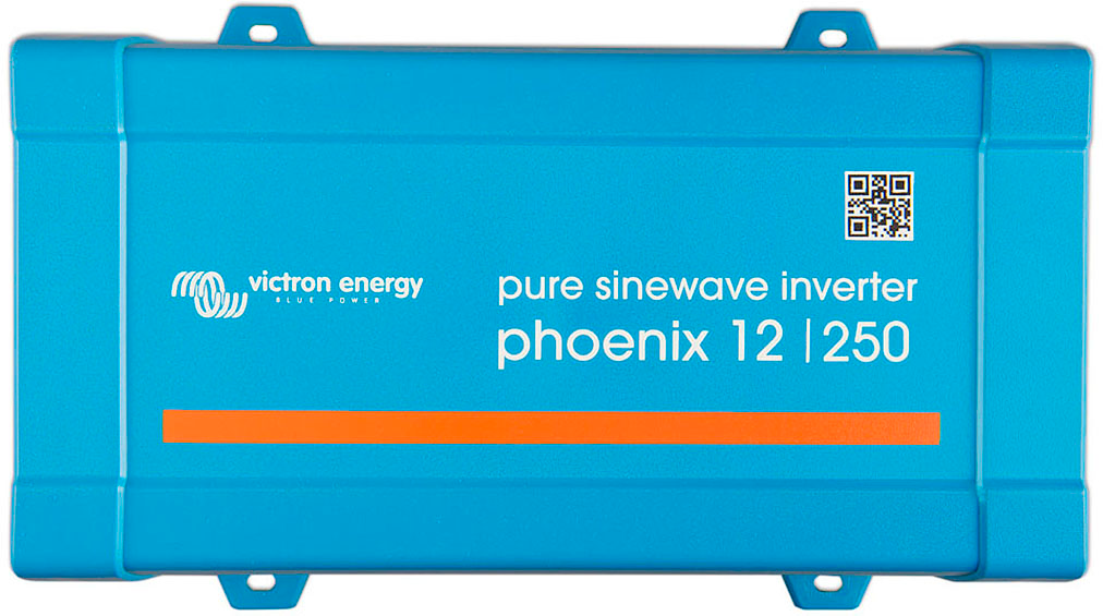 VICTRON ENERGY Wechselrichter "»Inverter Victron Phoenix 12/250 VE.direct IEC«", B:16,5cm H:8,6cm L:26cm, blau, Wandler, 250 W, 12 VDC