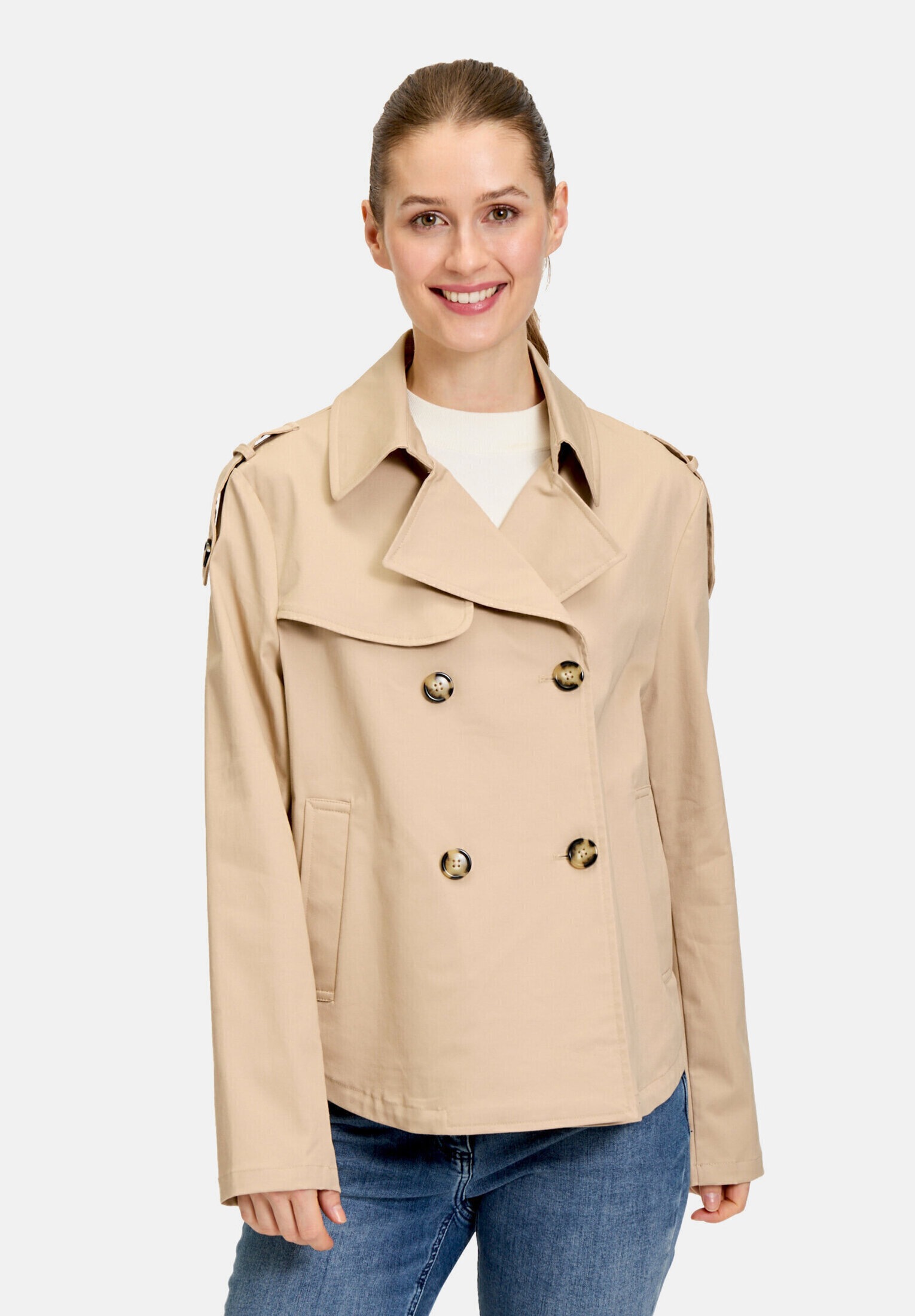 Amber & June Sommerjacke »Damen mit Kragen«