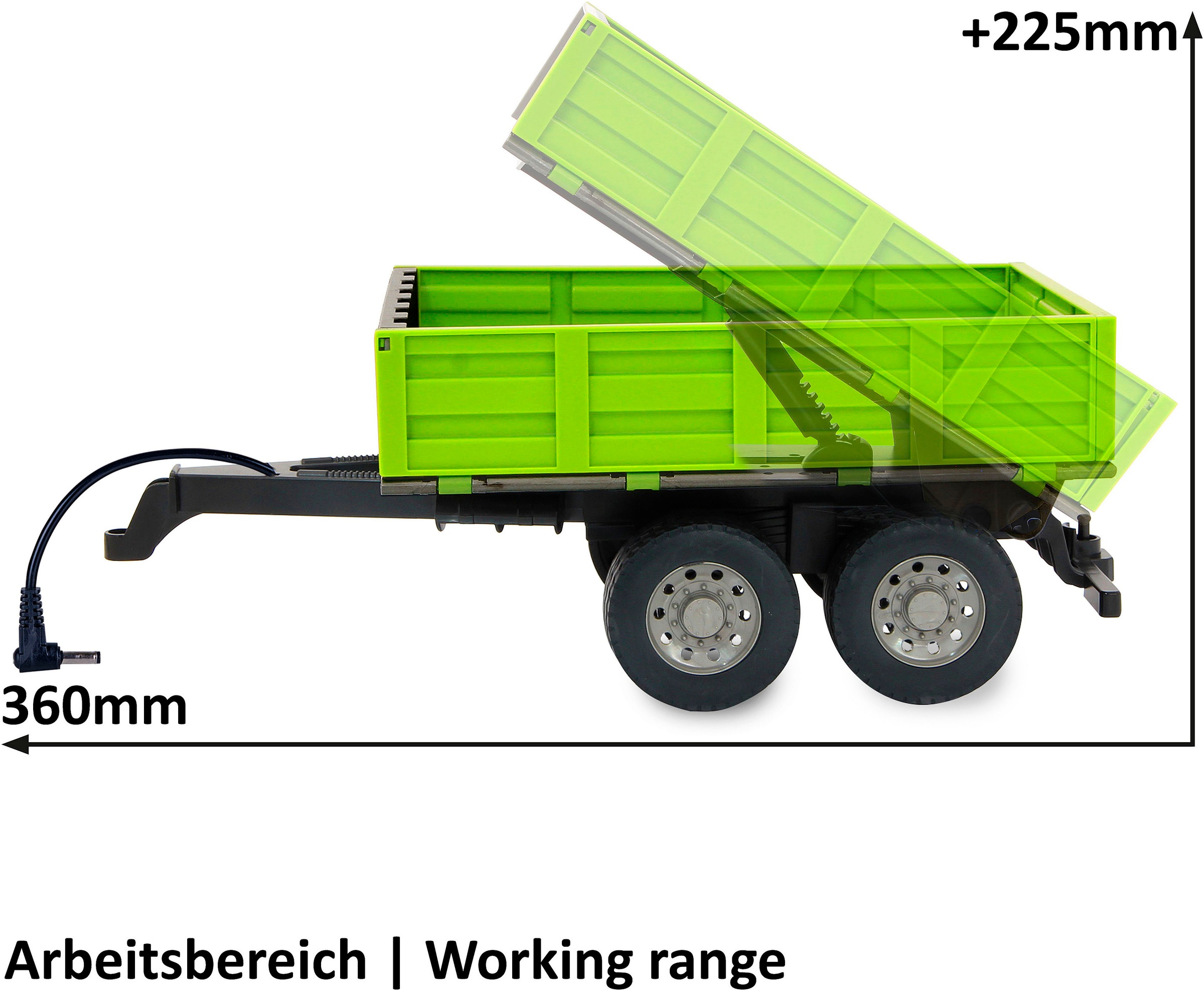 Jamara Spielzeug-Kipper »Kipper, 1:16« für Jamara RC-Traktor