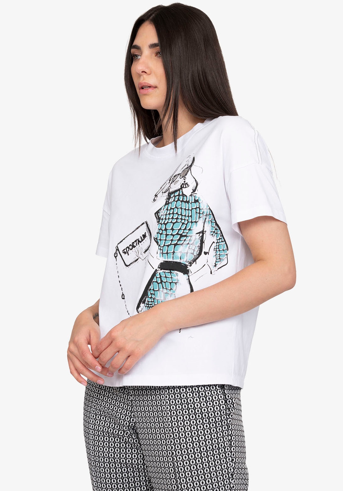 Sportalm Kitzbühel T-Shirt, Mit Rundhalsausschnitt günstig online kaufen