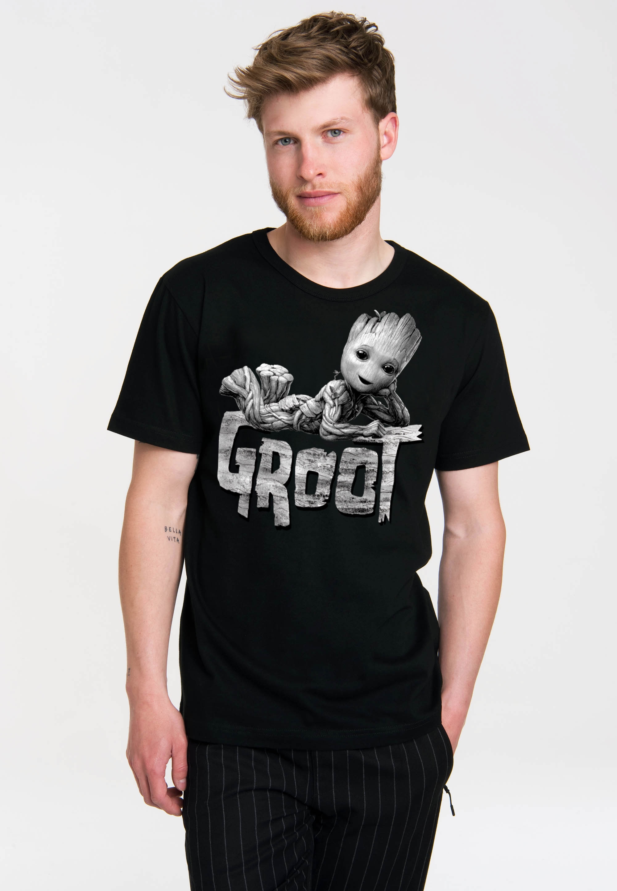 LOGOSHIRT T-Shirt "Marvel - Groot", mit coolem Print günstig online kaufen