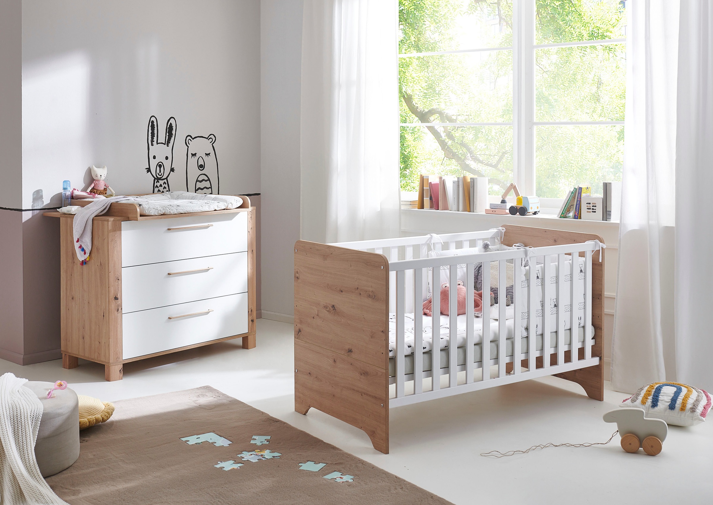 arthur berndt Babymöbel-Set "Babyzimmer Set "Marlon" 2-teilig" Spar-Set, Ki günstig online kaufen