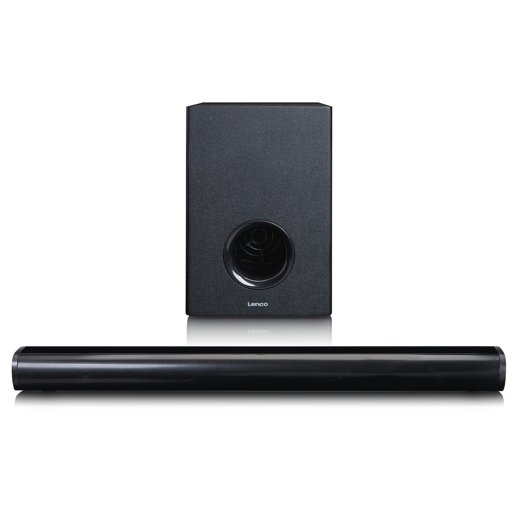 Lenco Soundbar »SBW-801BK Bluetooth-Soundbar«, (1 St.)