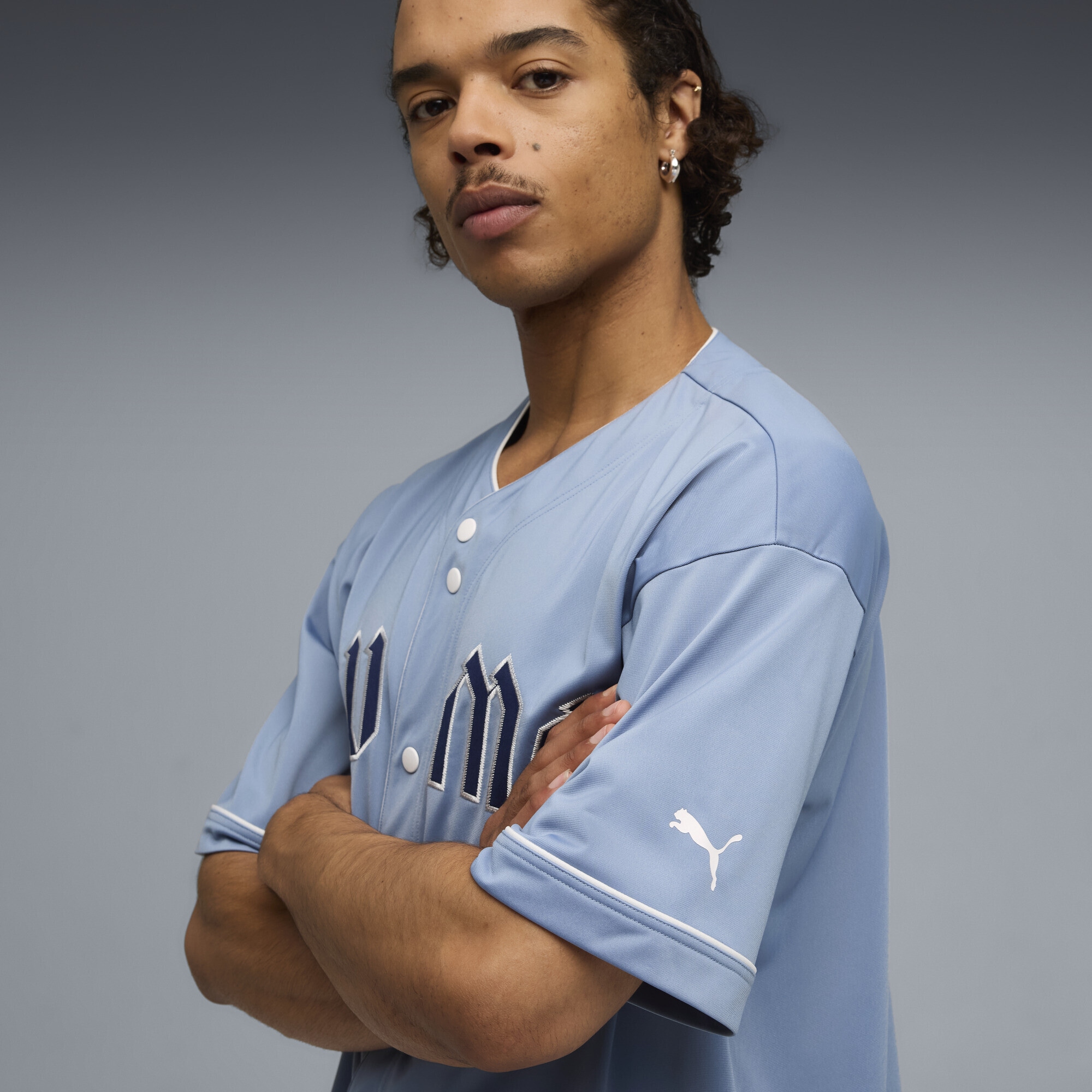 PUMA Trainingsshirt »Oversized Baseballtrikot Herren«