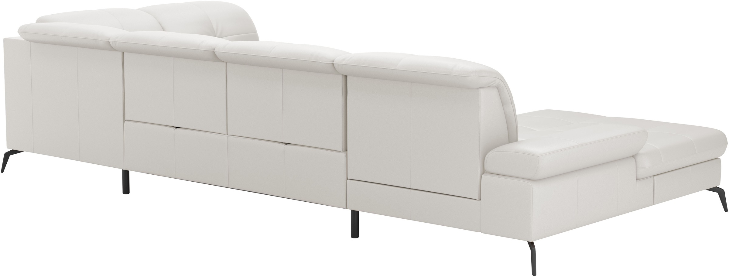 sit&more Wohnlandschaft »Amica, U-Form, inkl. Sitztiefenverstellung und Armteilverstellung«, wahlweise mit Kopfteilverstellung, Bettfunktion und Bettkasten
