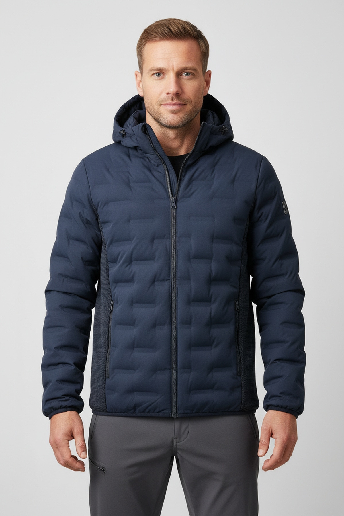 LPO Winterjacke »Johannes« mit Kapuze auch in Großen Größen