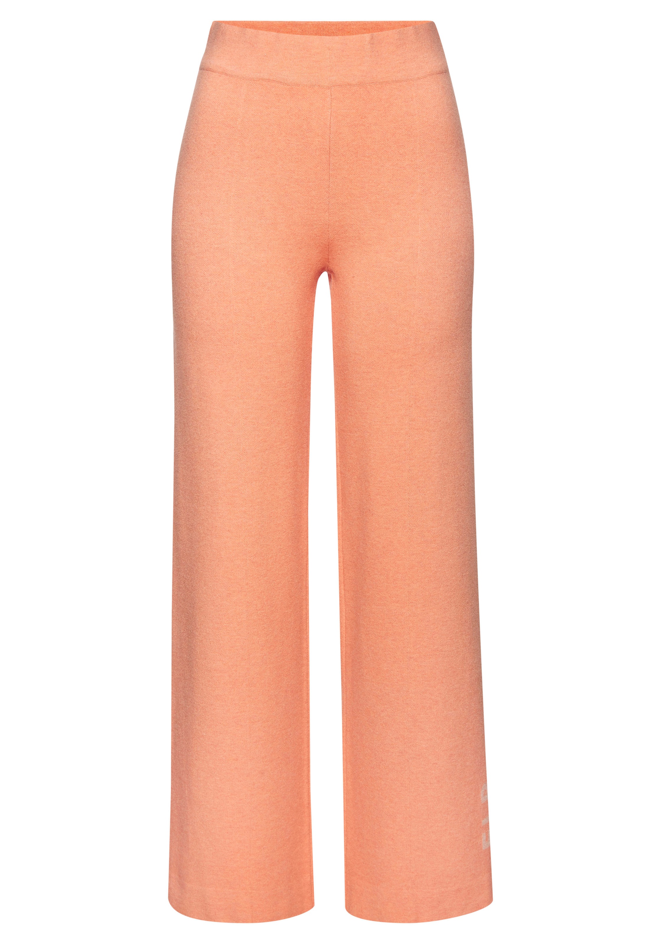 Elbsand Strickhose, mit weitem Bein und eingestricktem Logo günstig online kaufen