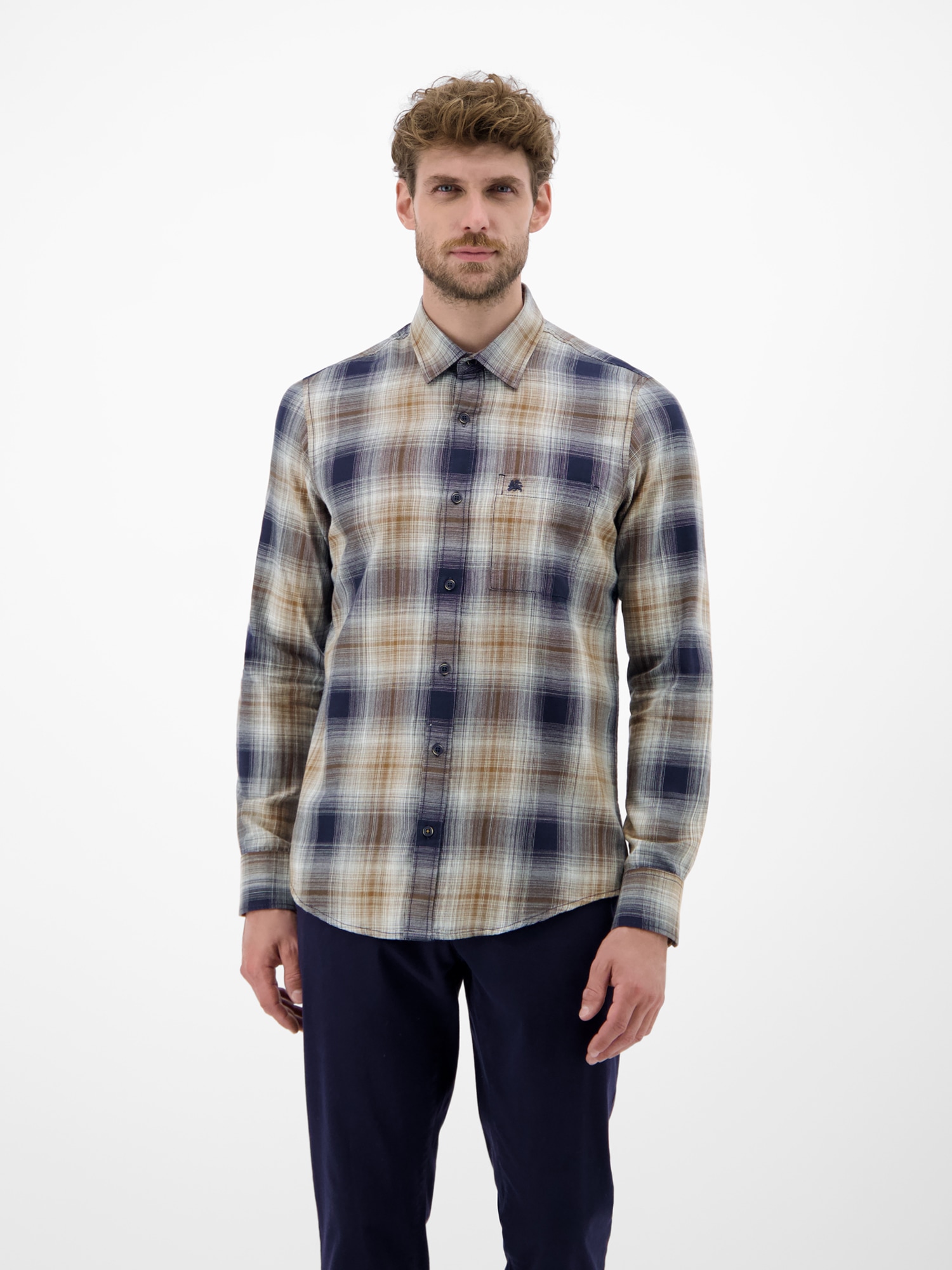 LERROS Karohemd "Herren Karohemd, charakterstark und stilbewusst" günstig online kaufen