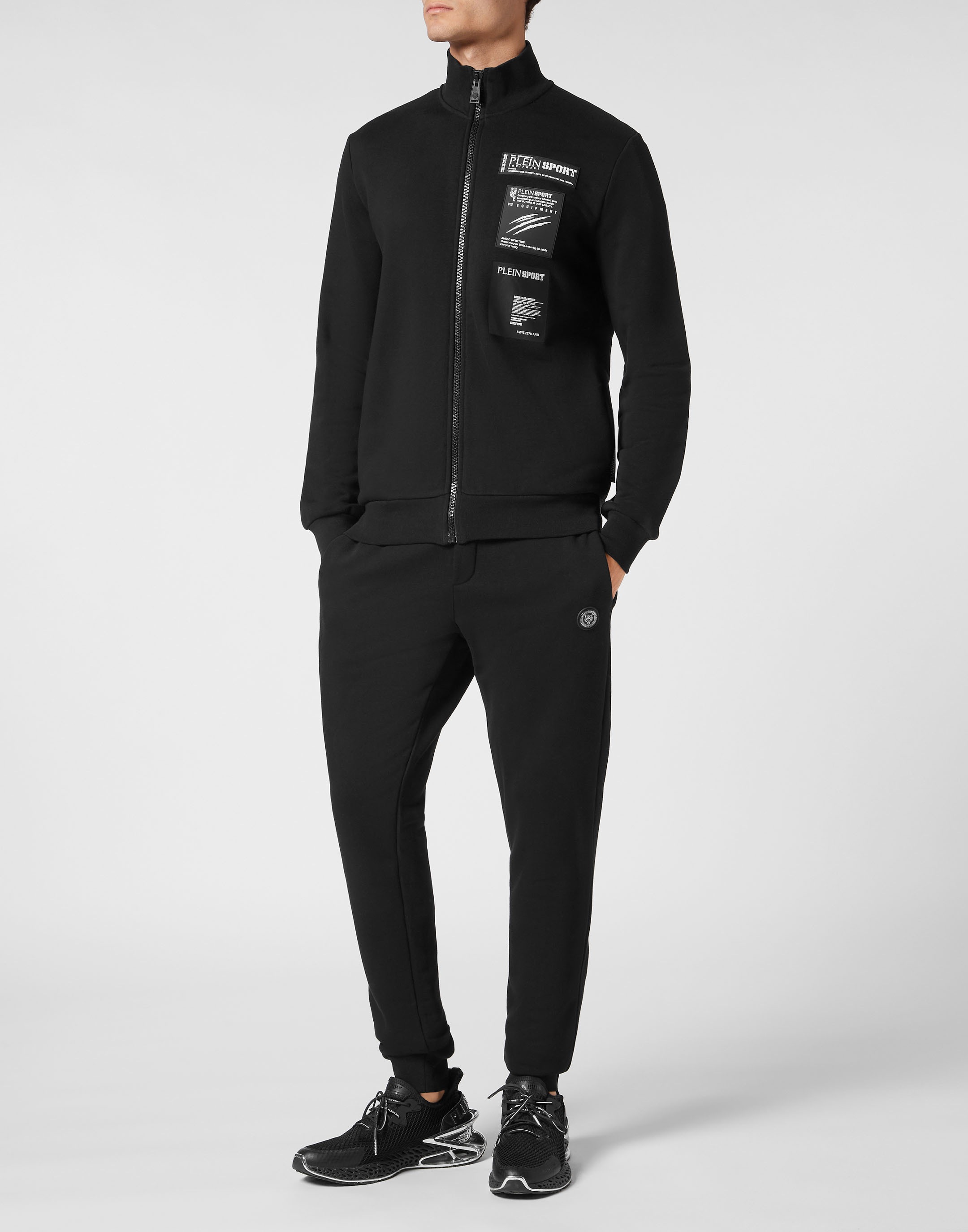 PLEIN SPORT Yoga-Sweatjacke »Scratch«