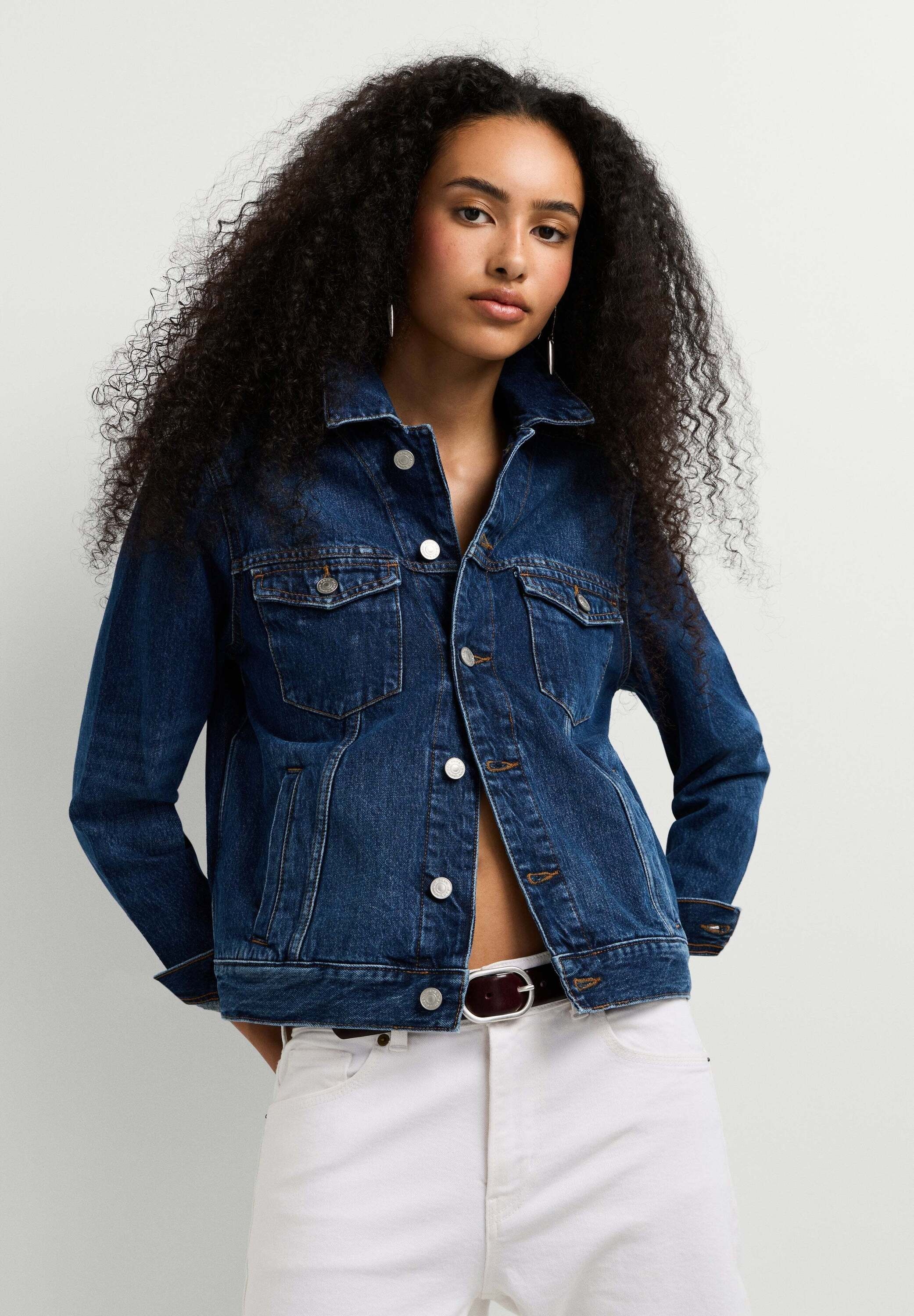 Pepe Jeans Jeansjacke »denim jacket CRESCENT TRUCKER JACKET«
