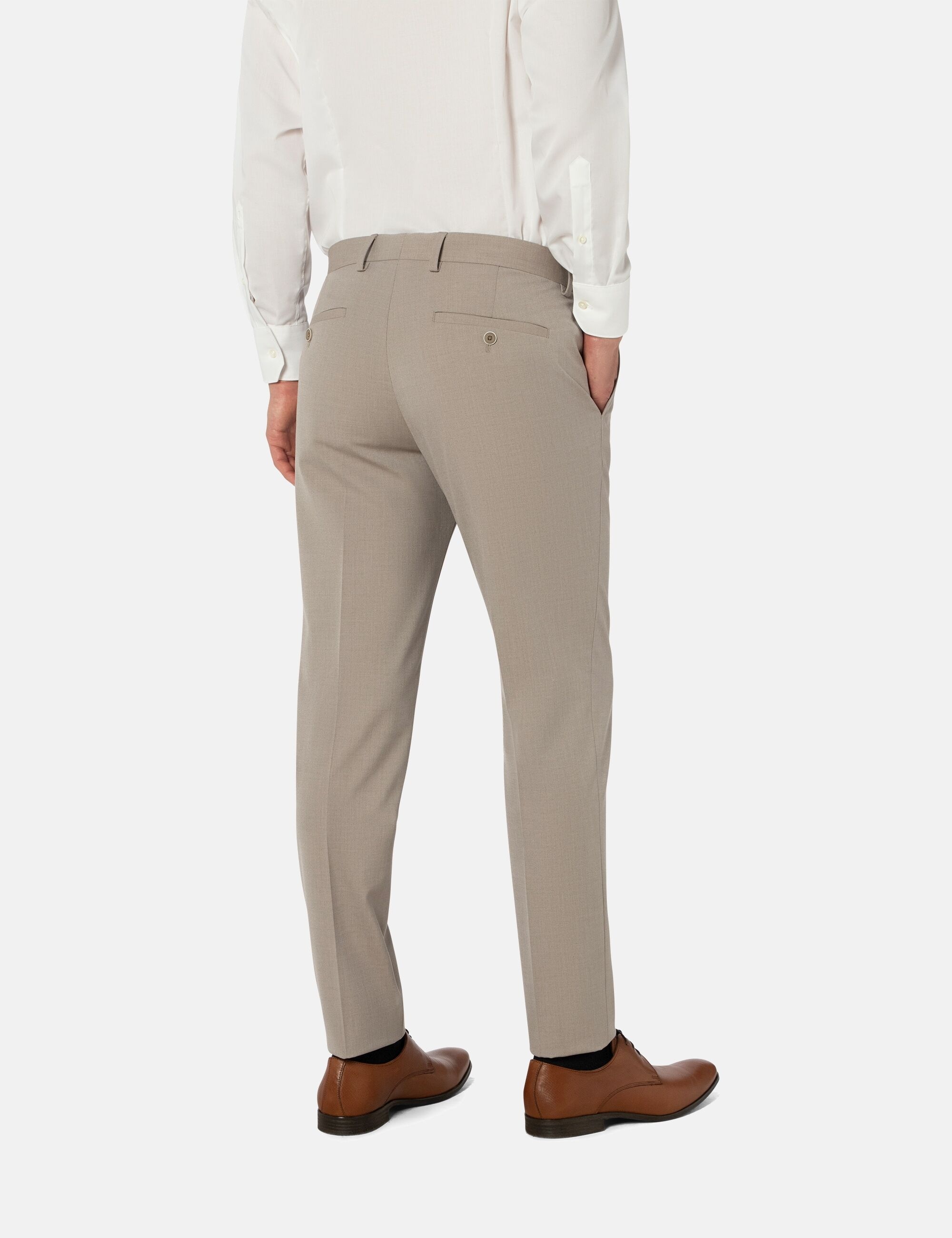 Thomas Goodwin Anzug »3024-90«, (2 tlg.), slim fit, mit modischen Accessoires