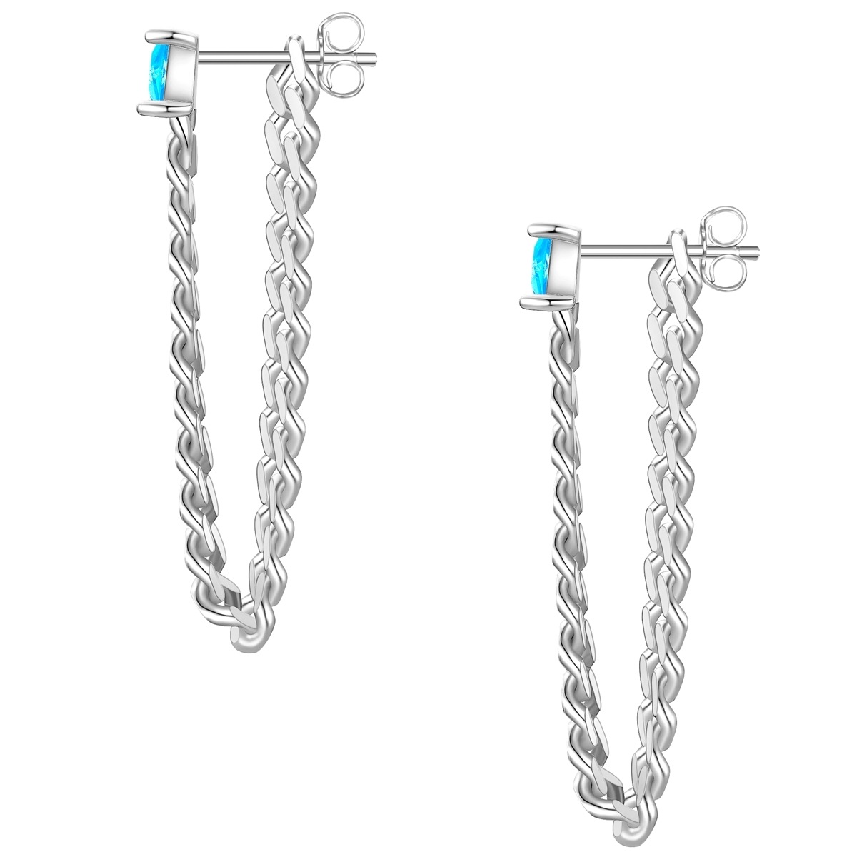 Glanzstücke München Paar Ohrhänger »Set: GSM1972« aus Sterling Silber