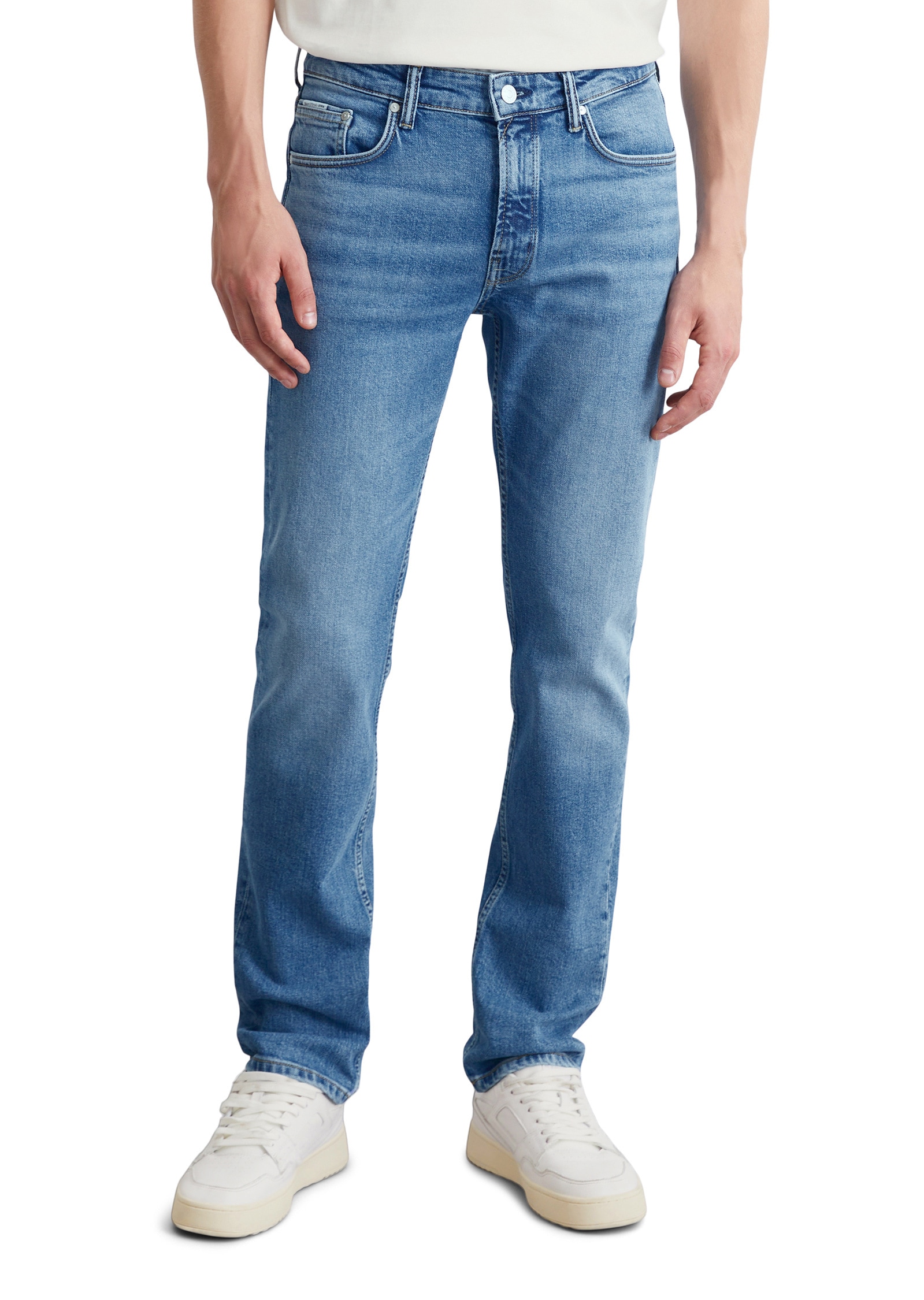 Slim-fit-Jeans »aus hochwertigem Bio-Baumwolle-Mix«