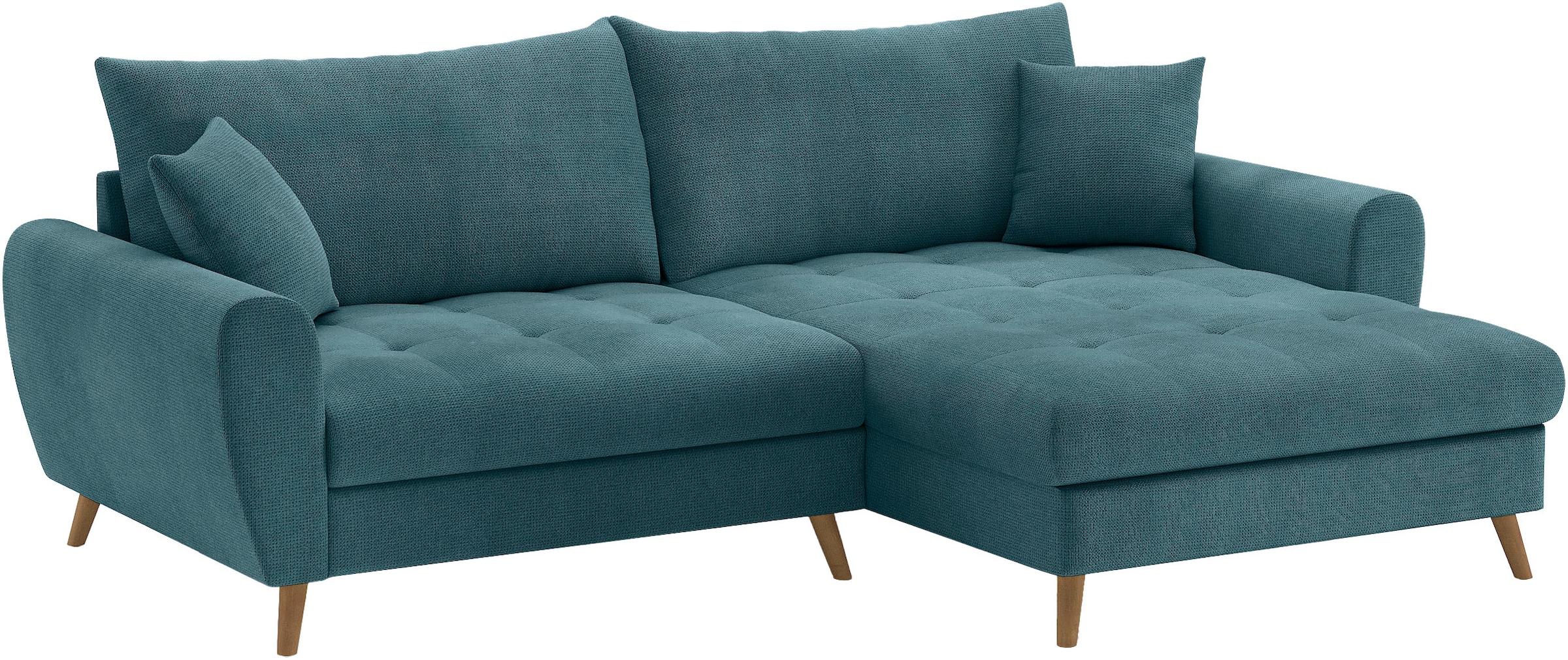 Mr. Couch Ecksofa "Blackburn II, L-Form", Mit Kaltschaumpolsterung bis 140 günstig online kaufen