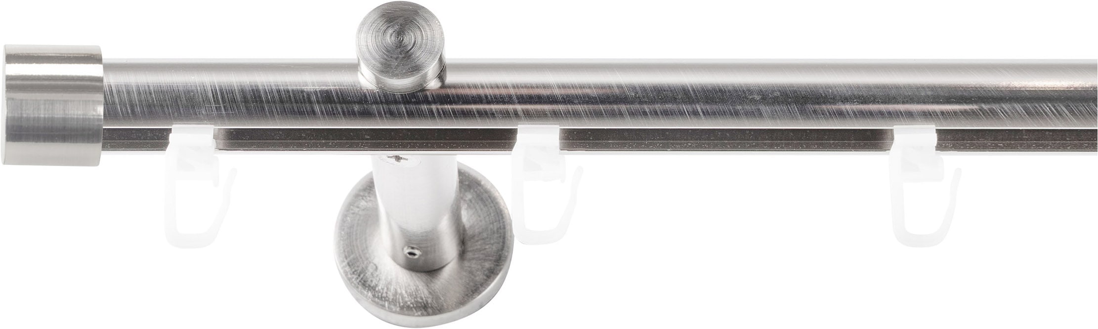 SN DECO GROUP Gardinenstange Ø 19 mm 1 läufig-läufig Fixmaß;kürzbar