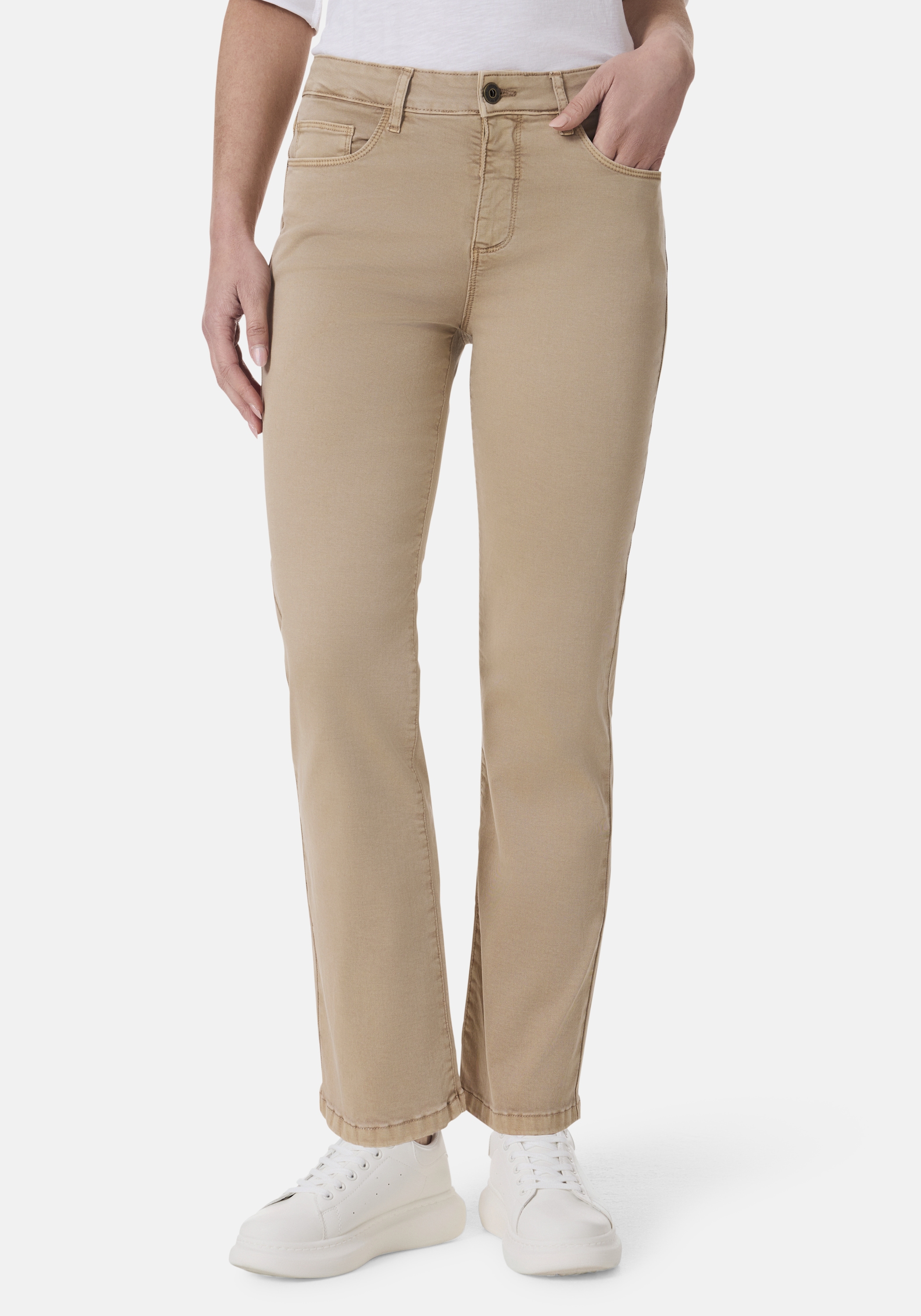 STOOKER WOMEN 5-Pocket-Jeans "Zermatt Denim Straight Fit", Straight Fit Cas günstig online kaufen