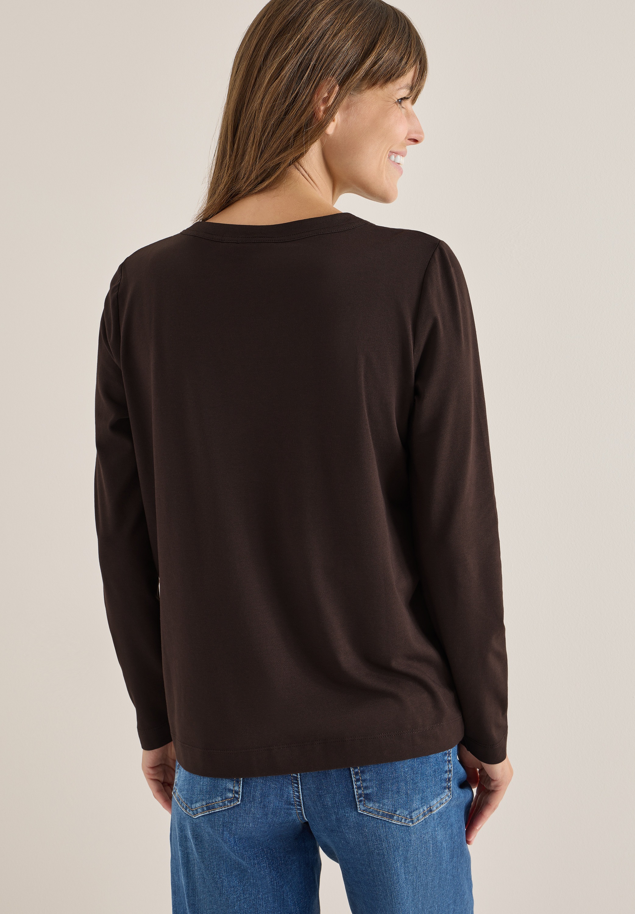 Cecil Langarmshirt im Tunika-Look günstig online kaufen