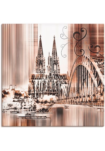 Artland Paveikslas »Köln Skyline Collage VI« A...