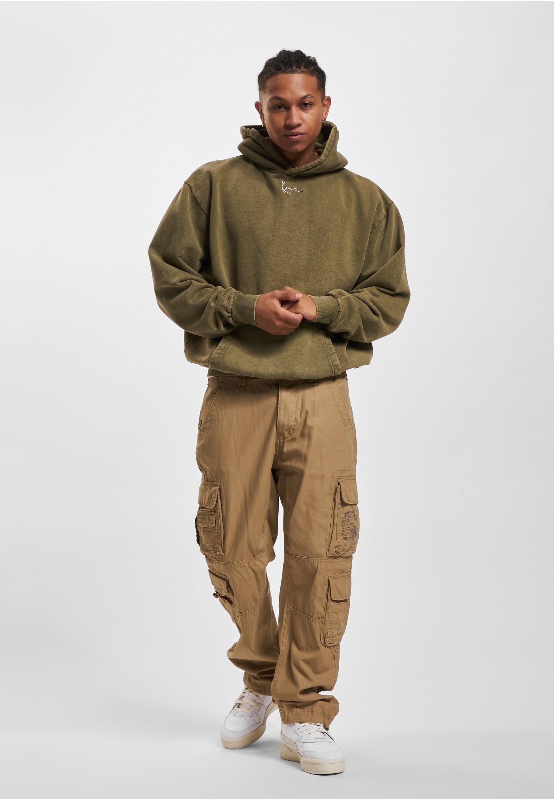 Karl Kani Kapuzensweatshirt »Karl Kani Herren KM234-058-2 KK Small Signature Os Heavy Sweat«, (1 tlg.)
