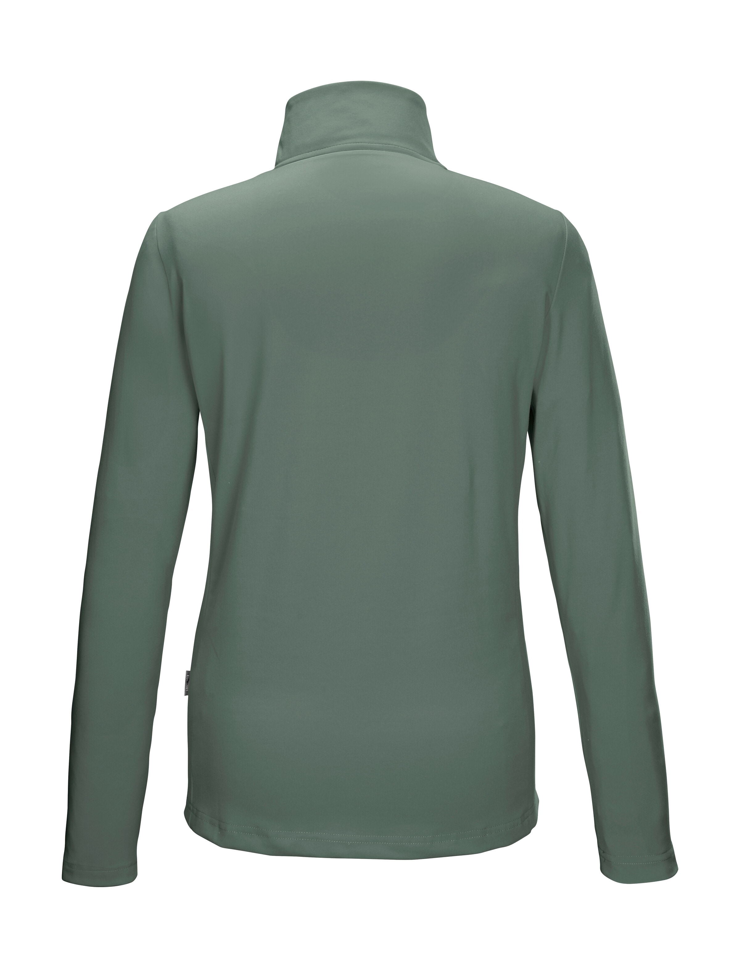 Killtec Langarmshirt »KSW 70 WMN FLX SHRT«, Elastisches Funktionsshirt mit Stehkragen und Kinnschutz-Reißverschluss