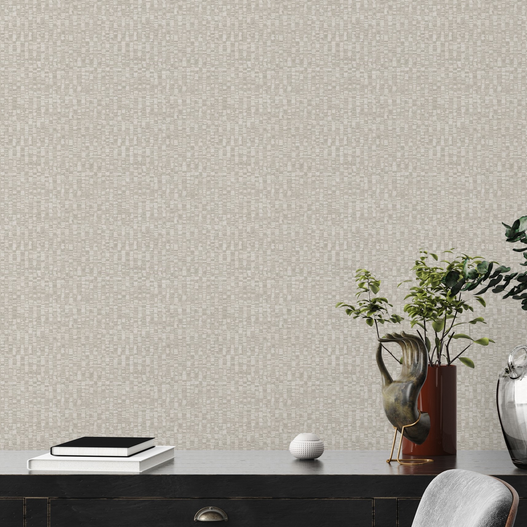 A.S. Création Vliestapete »Antigua Tapete Abstrakt«, matt-gemustert-neutral, Mustertapete Glänzend Tapeten Wohnzimmer Schlafzimmer Küche Flur Optik