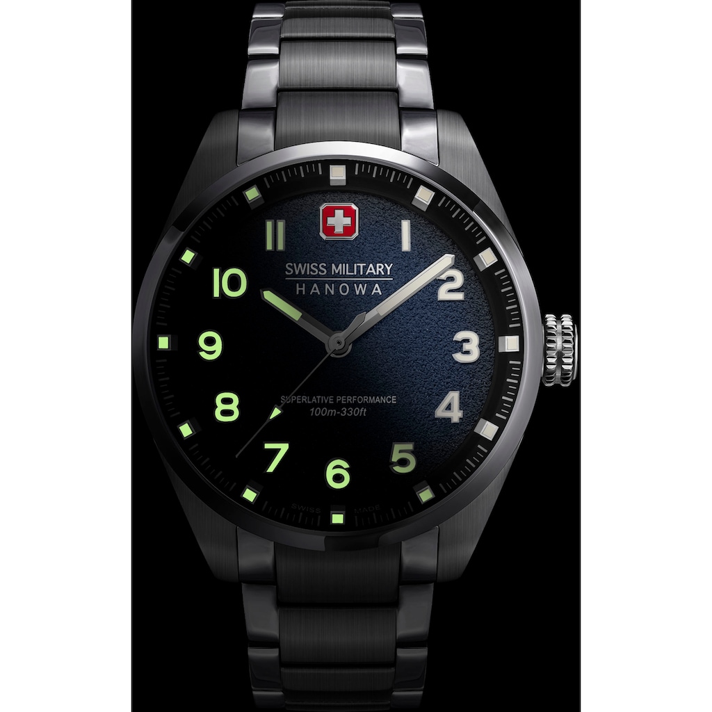 Swiss Military Hanowa Schweizer Uhr »GREYHOUND, SMWGG0001504«