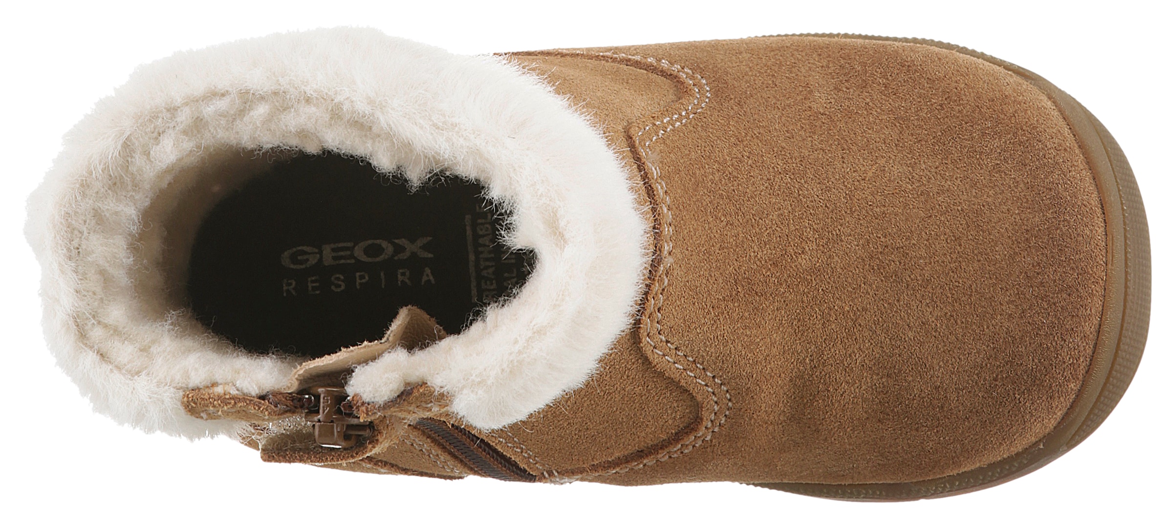 Geox Lauflernschuh »B MACCHIA GIRL C«, Winterboots, Kinderstiefel, Babyschuh mit Warmfutter