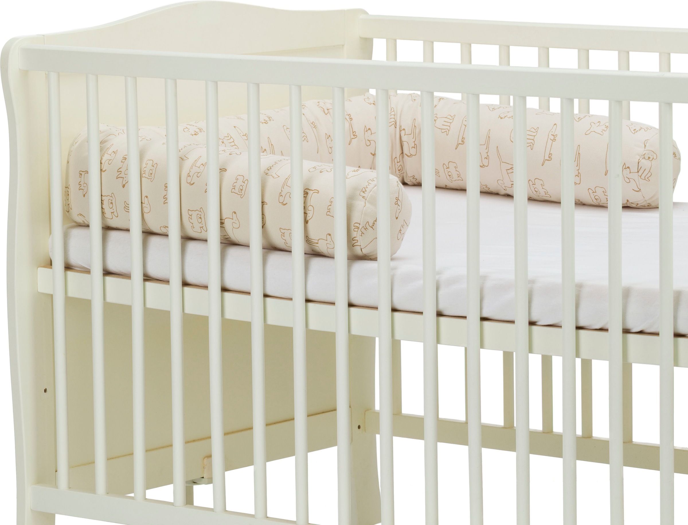 Nestchenschlange FILLIKID "Jersey", hund, beige, Obermaterial: 100% Baumwolle. Füllung: 100% Polyester, Bettnestchen 3
