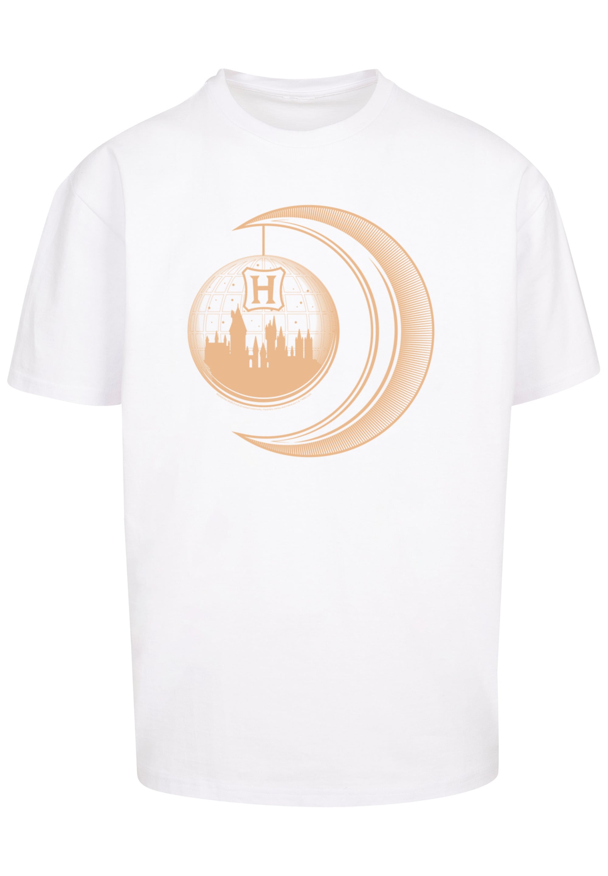F4NT4STIC T-Shirt »Harry Potter Hogwarts Moon«, Print
