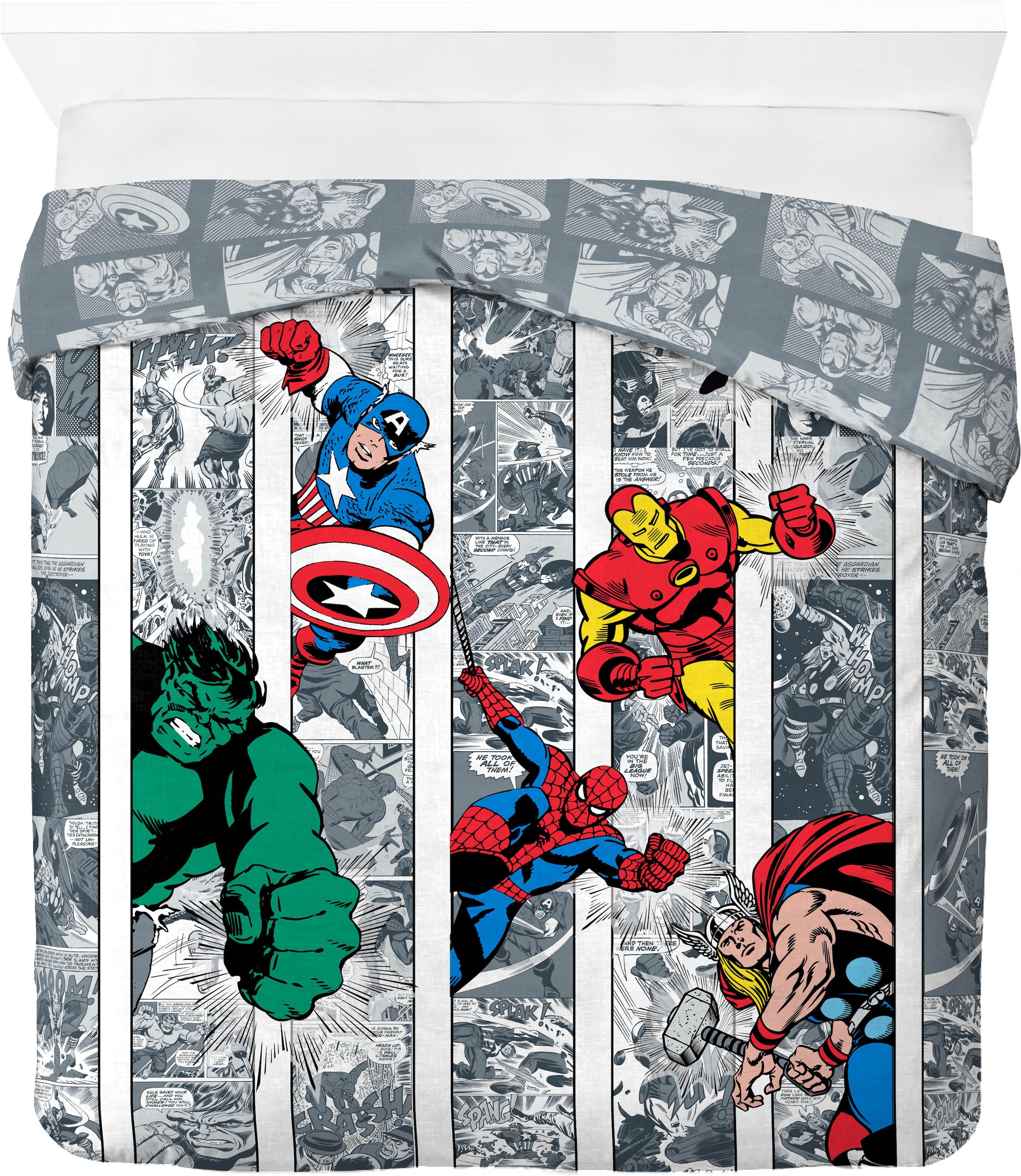 MARVEL Bettwäsche »Marvel Comic Cool« 2