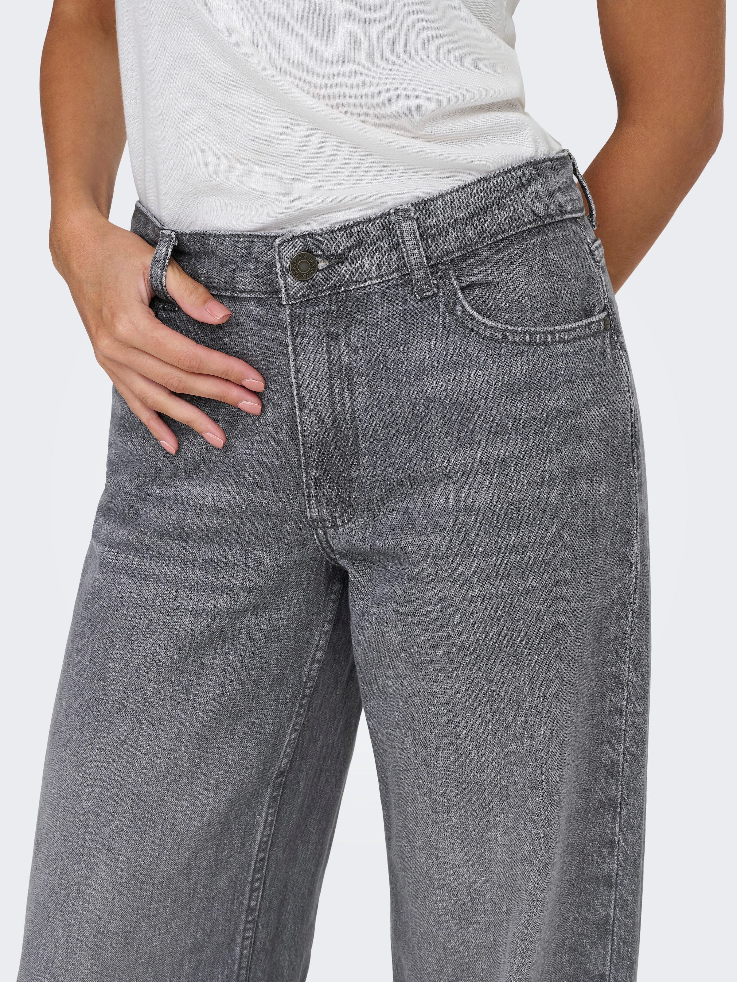 JDY Relax-fit-Jeans »JDYRUBY MW WID MG 1007 DNM NOOS«