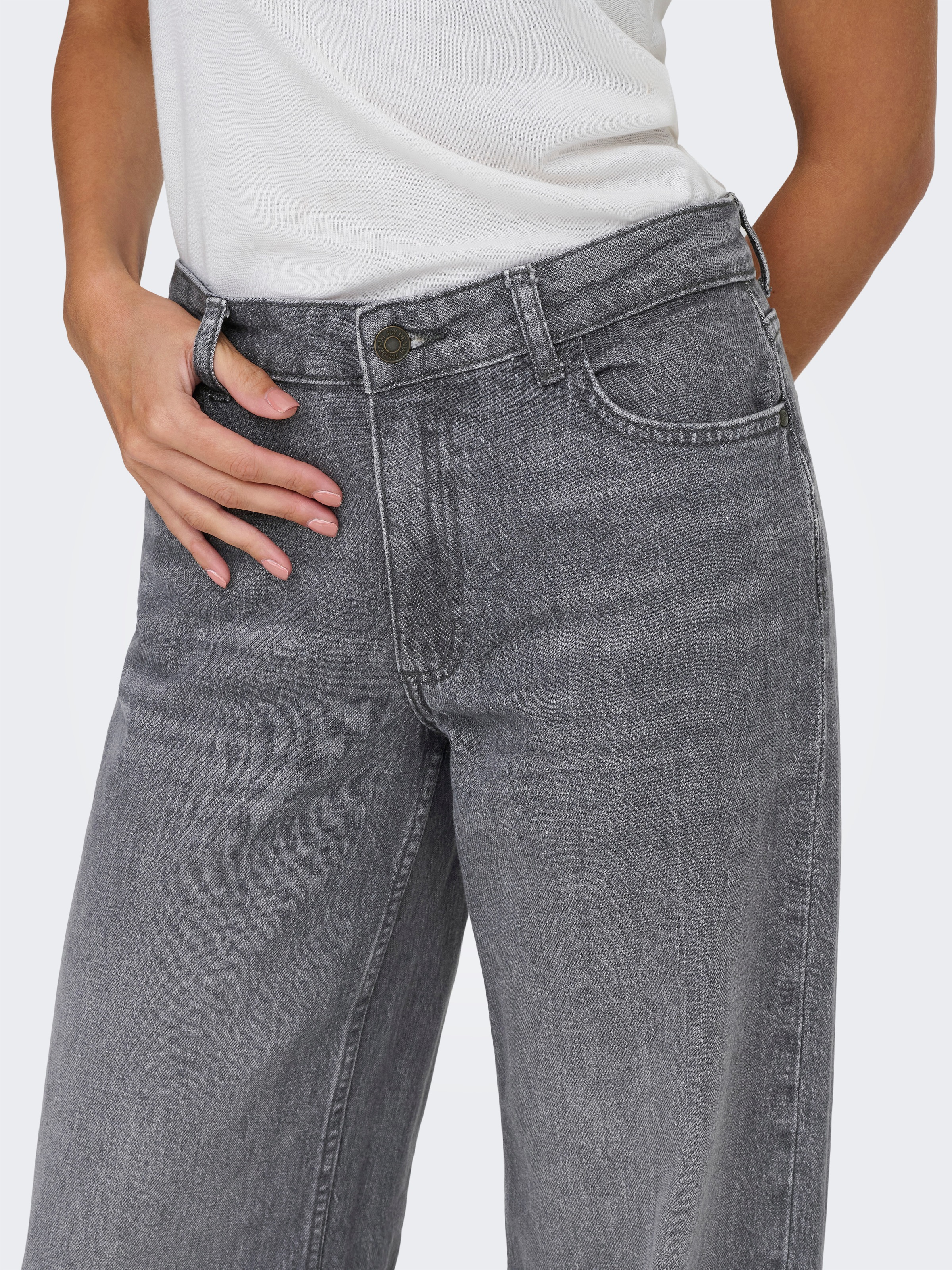 Thumbnail - JDY Relax-fit-Jeans "JDYRUBY MW WID MG 1007 DNM NOOS"