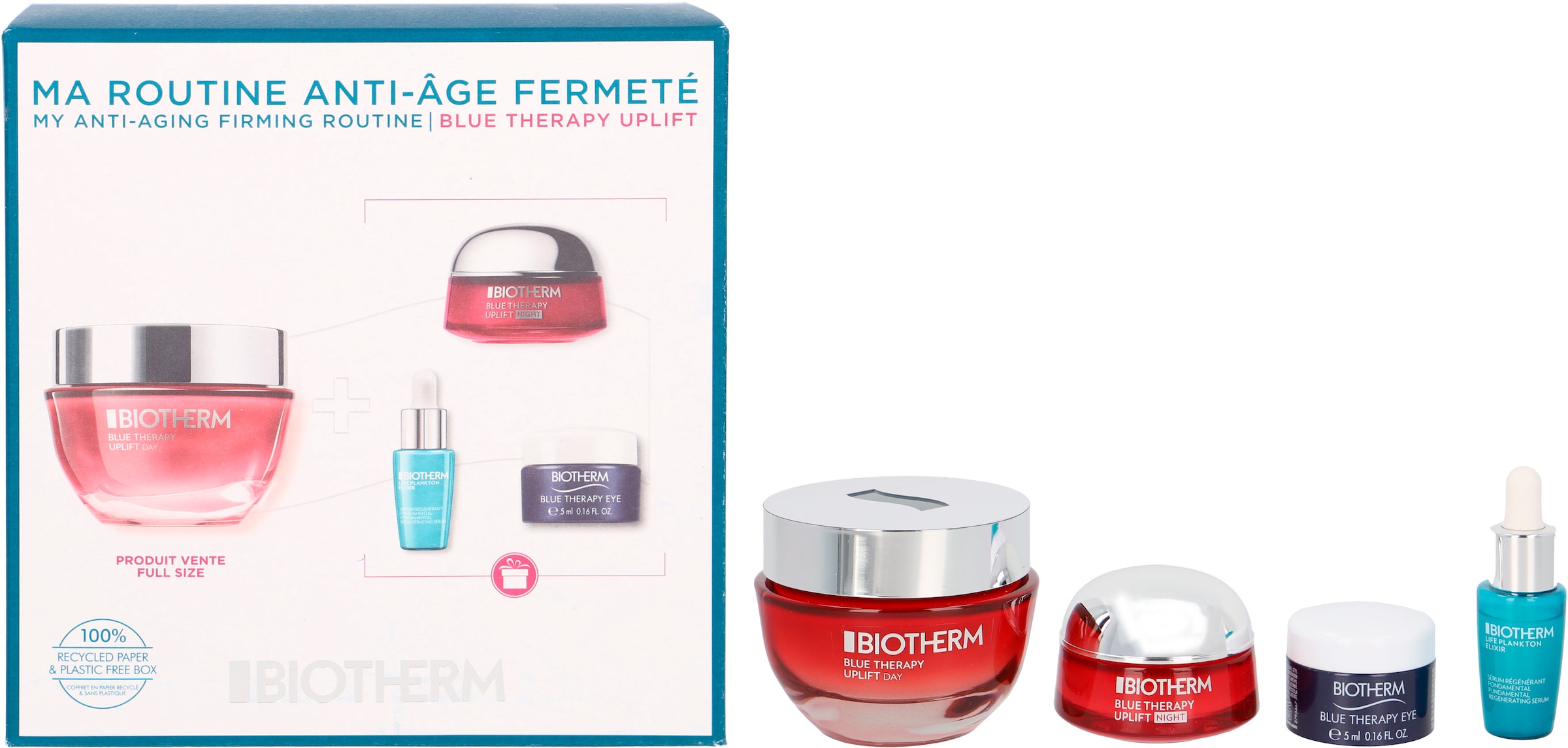 Uplift Day BIOTHERM Value | tlg.) Set«, Cream Therapy BAUR kaufen »Blue Gesichtspflege-Set (4