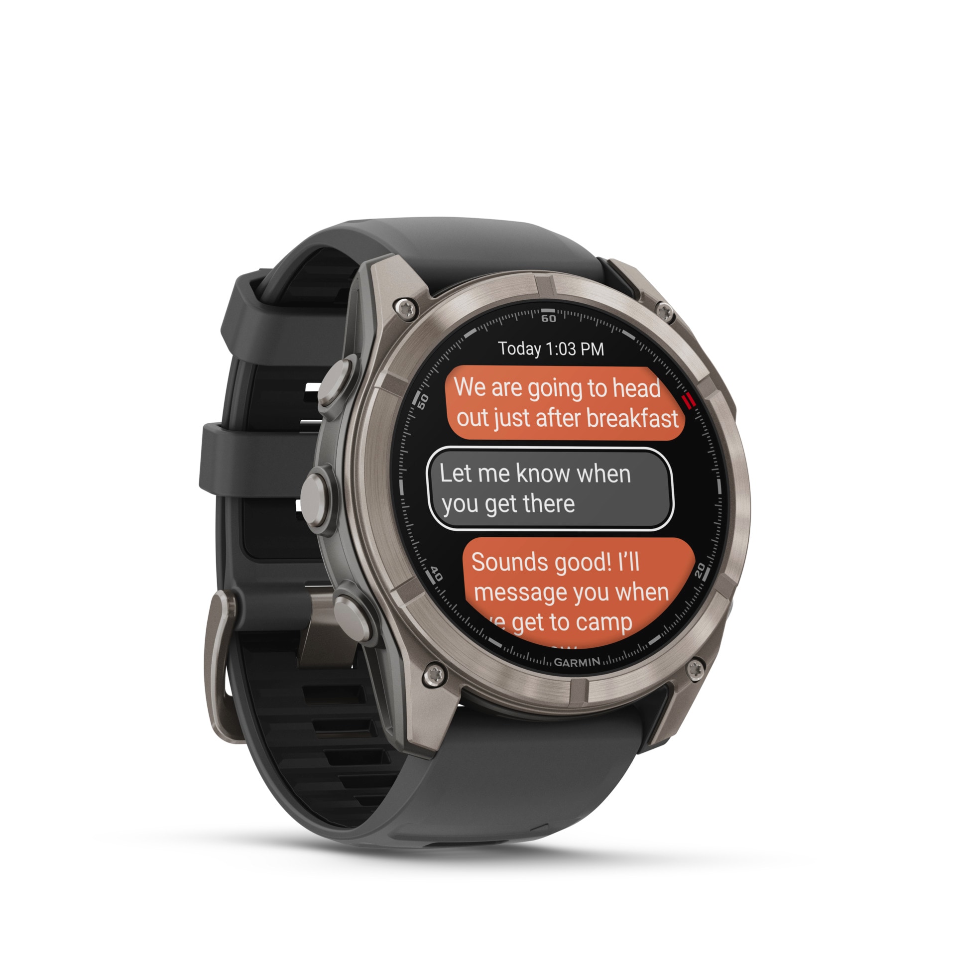 Garmin Smartwatch »FENIX 8 Pro - 51 mm smarte Premium Multisport GPS-Uhr«, (3,556 cm / 1,4 Zoll), 32,00 GB