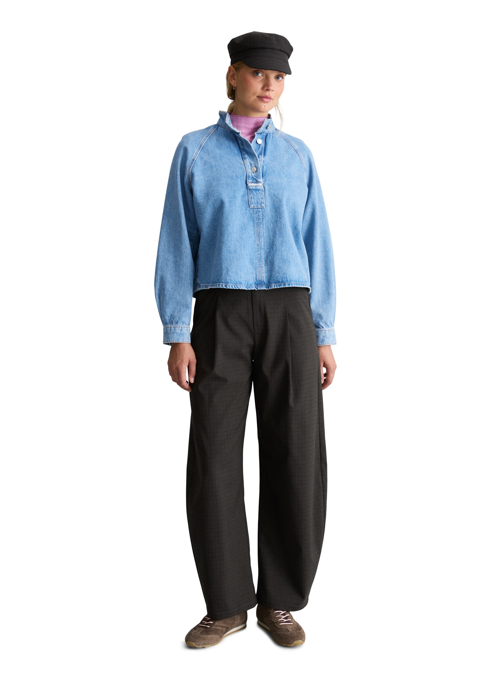 Marc O'Polo DENIM Jeansbluse »aus reiner Bio-Baumwolle«
