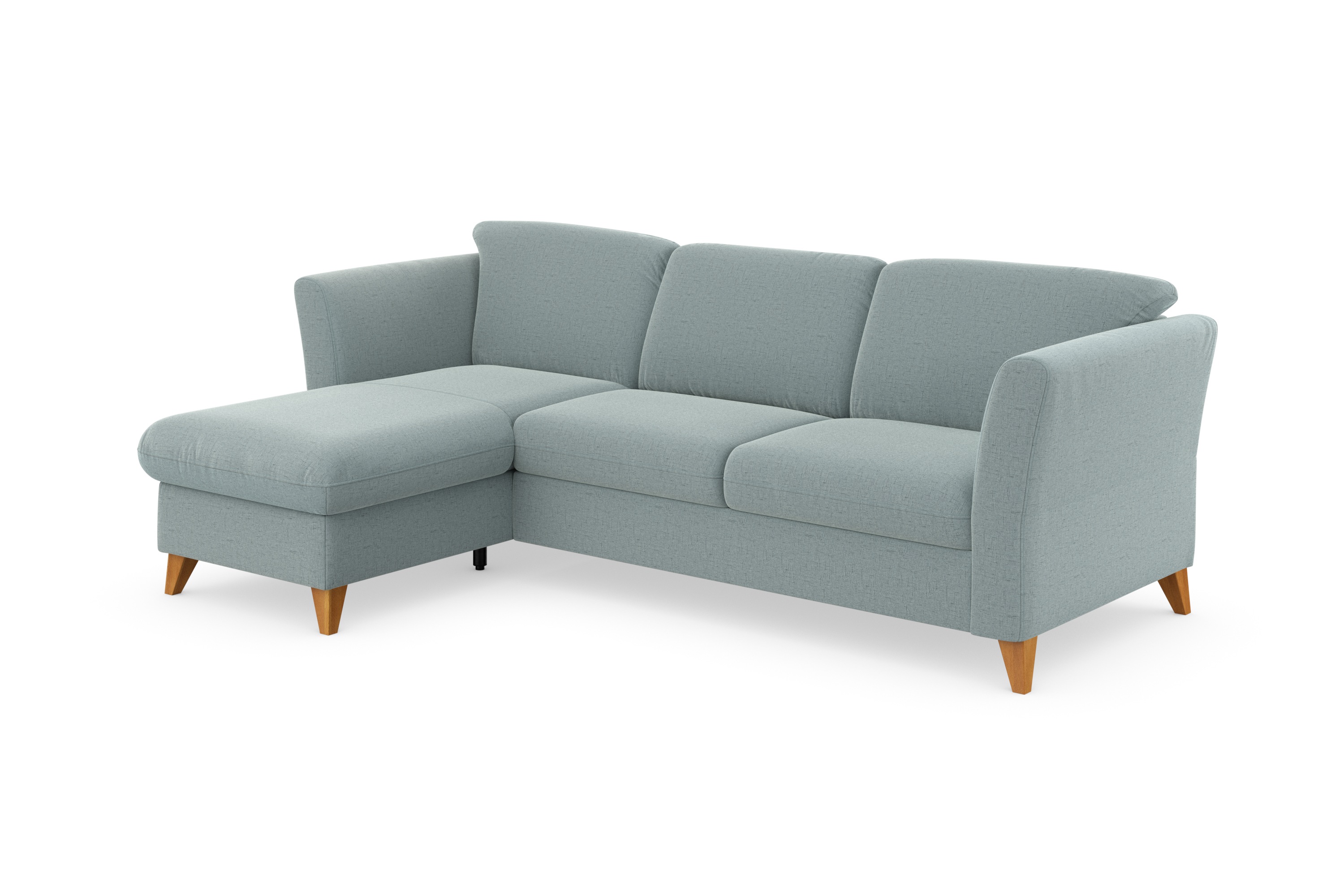 Thumbnail - Home affaire Ecksofa "Trelleborg L-Form", Federkern-Polsterung, wahlweise mit Bettfunktion und Bettkasten