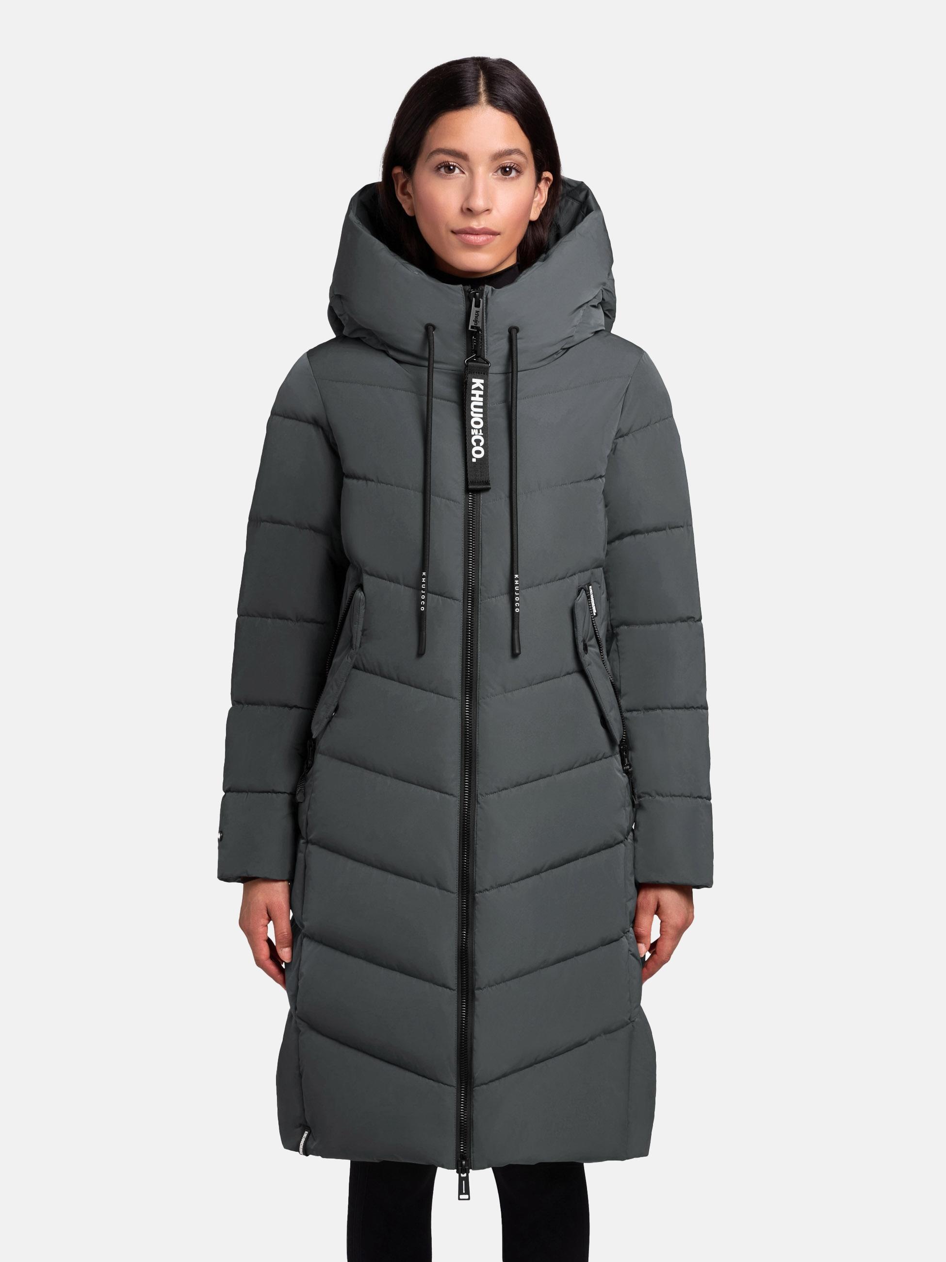 khujo Steppmantel "Mikia2-YM" Warmer Damen Wintermantel mit hohem Kragen un günstig online kaufen