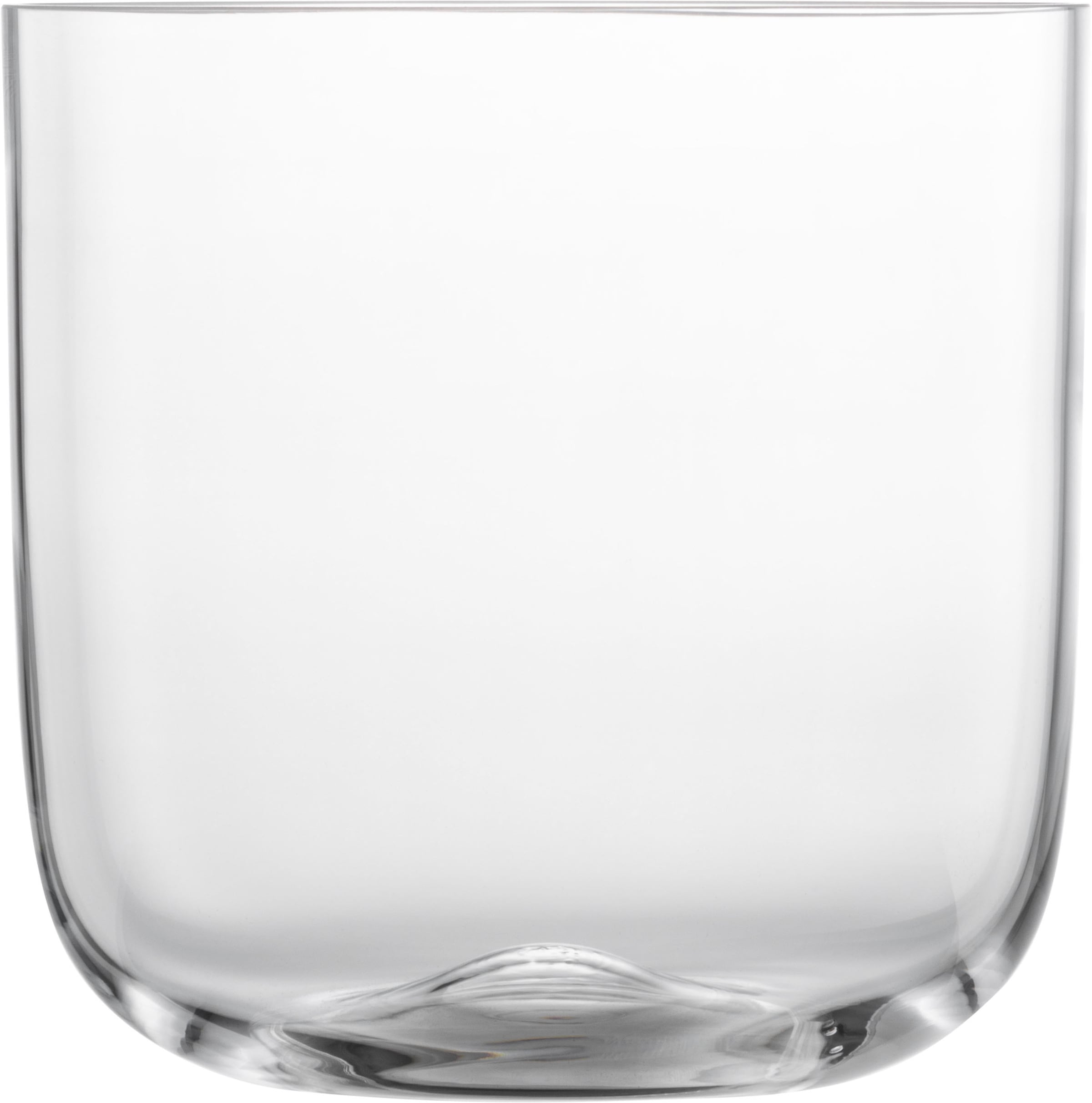 Tischvase, (1 St.), mundgeblasen, hochwertiges Kristallglas, 18 cm