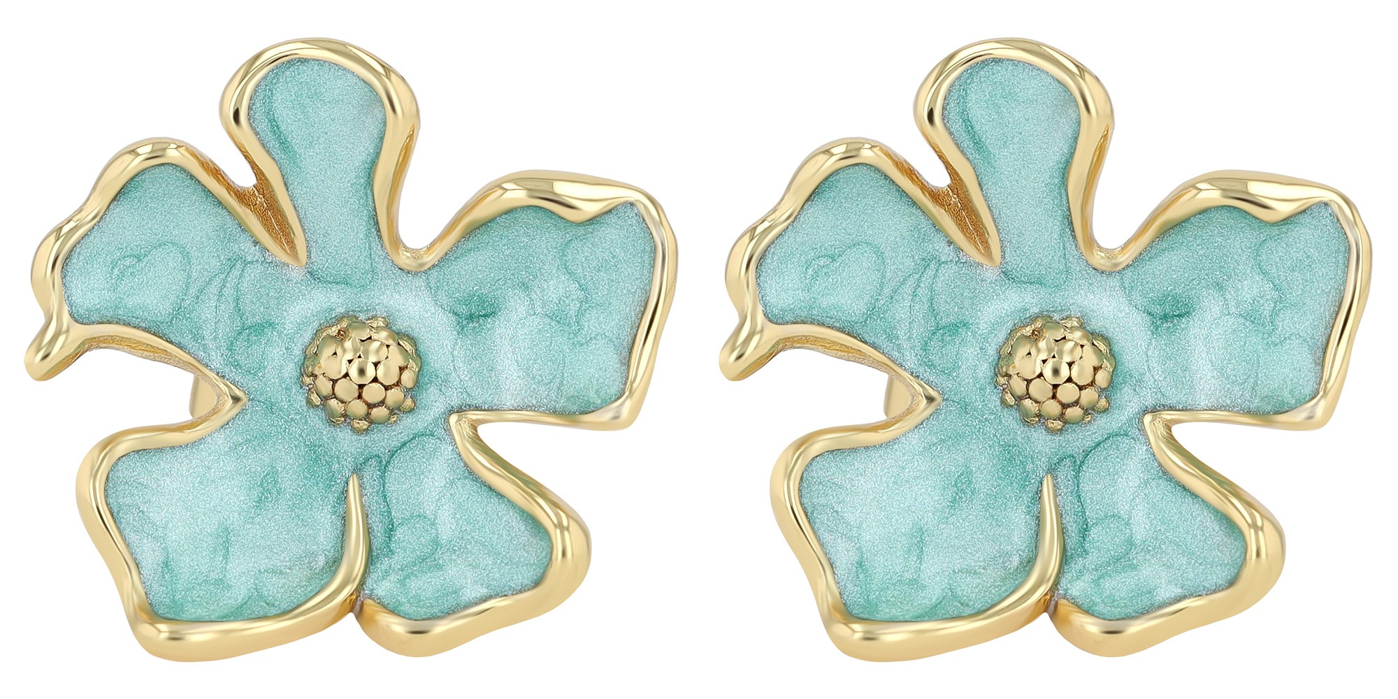 Adelia's Fiorella Earrings Gold 2