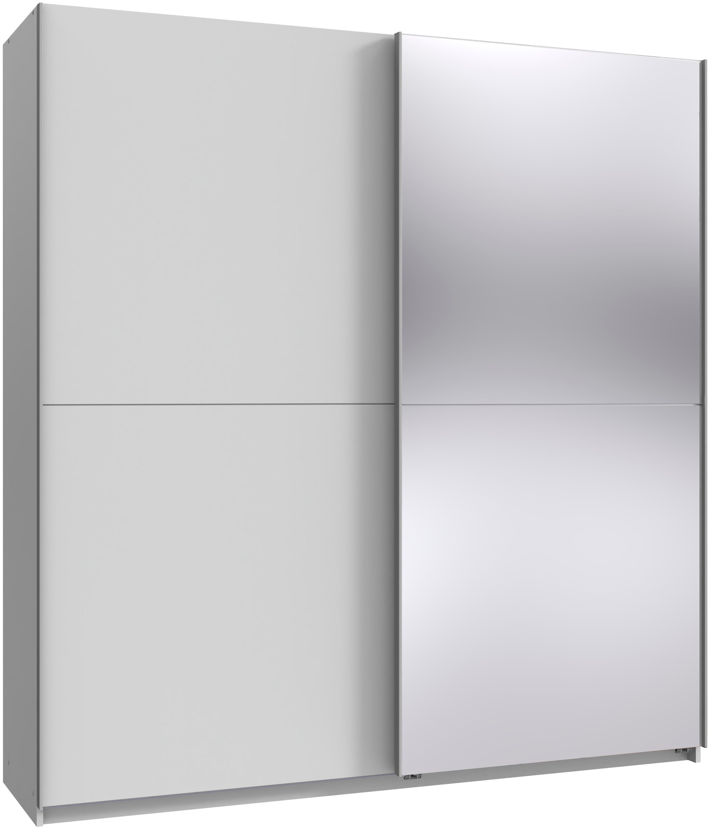 Wimex "Mugano, B/T/H 135 oder 180/65/198cm, Made in Germany" wähle Deine Ausstattung: Basic oder Premium, 2 Schwebetüren mit oder ohne Spiegel, Metallgriffe
