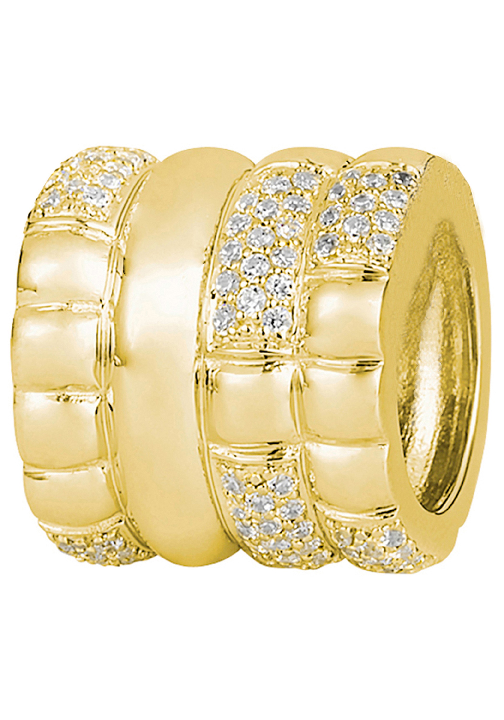 JOBO Kettenanhänger 585 Gold mit 84 Diamanten