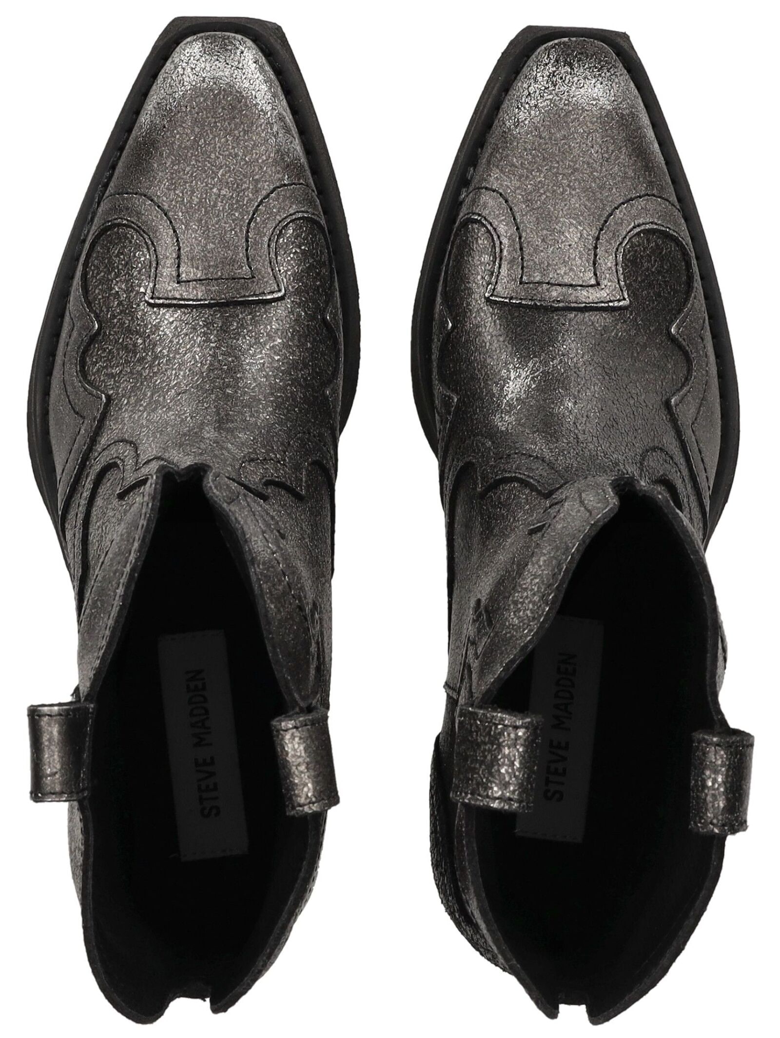 STEVE MADDEN Bikerboots »STEVE MADDEN Stiefelette Leder«