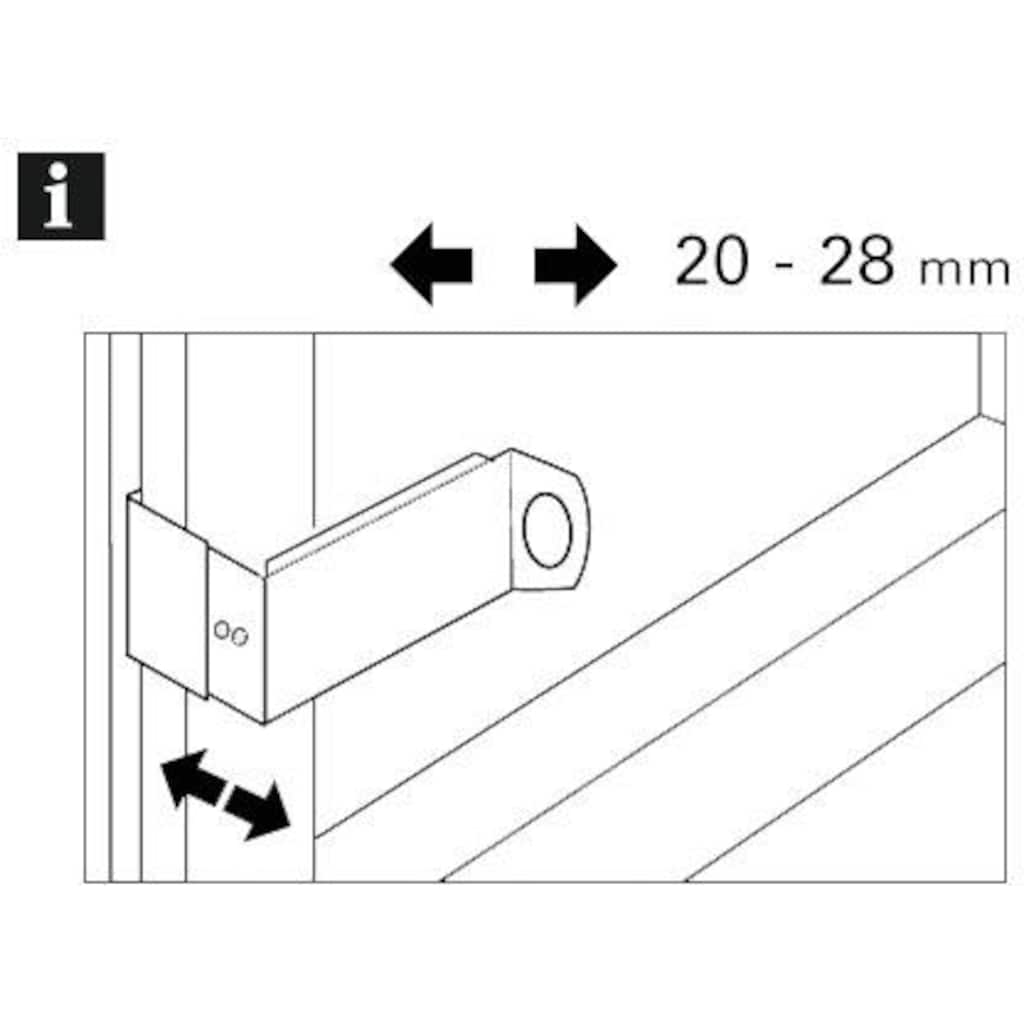 GARDINIA Verbinder »Spannvitrage-Adapter«, (Set, 2 St.)