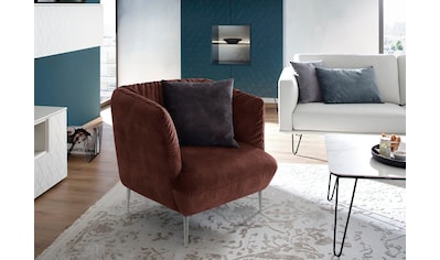 Villeroy & Boch Sessel »ELLA«, Füße Chrom glänzend kaufen Villeroy & Boch Sessel »ELLA«, Füße Chrom glänzend kaufen