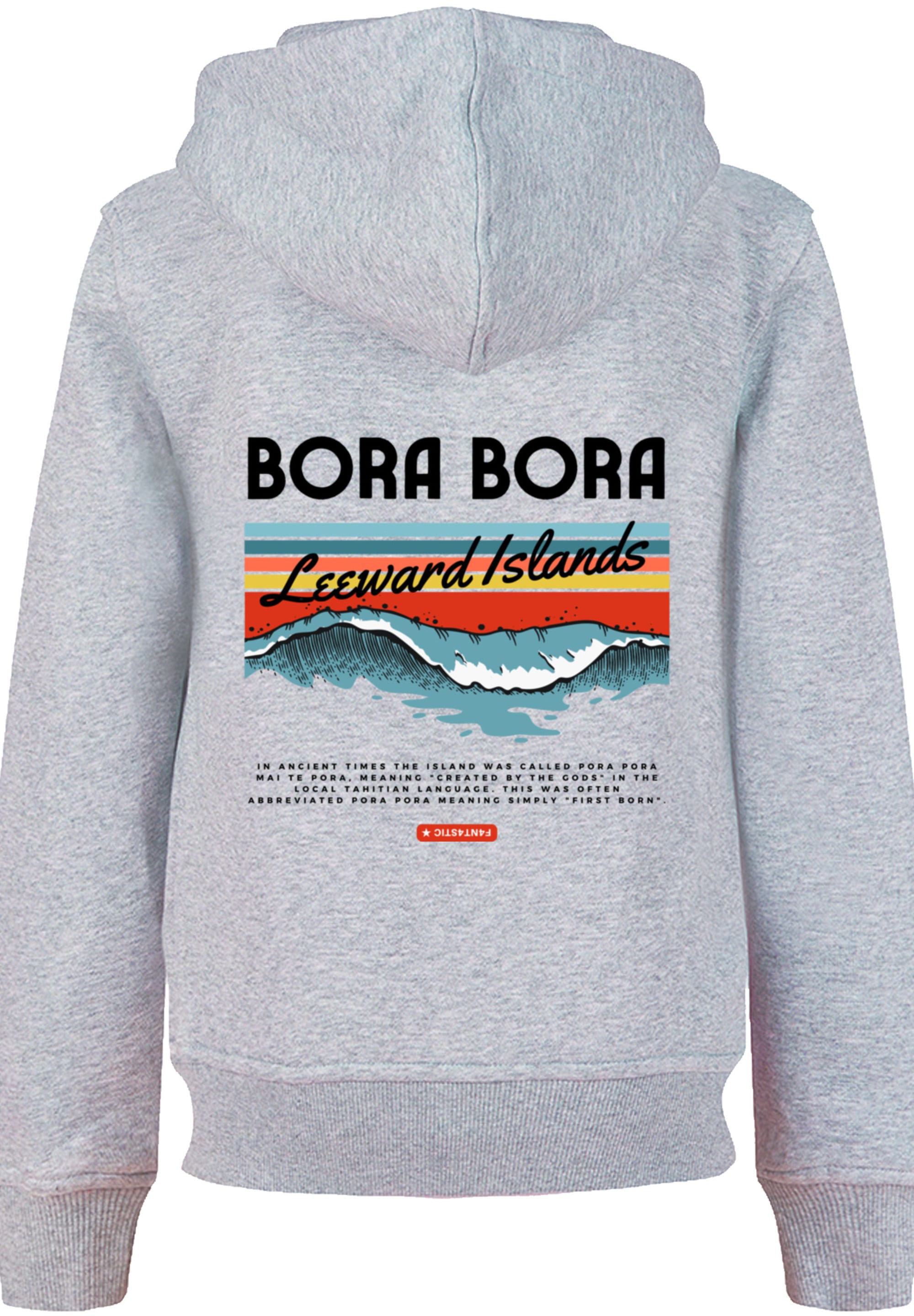 F4NT4STIC Kapuzenpullover »Bora Bora Leewards Island«, Print