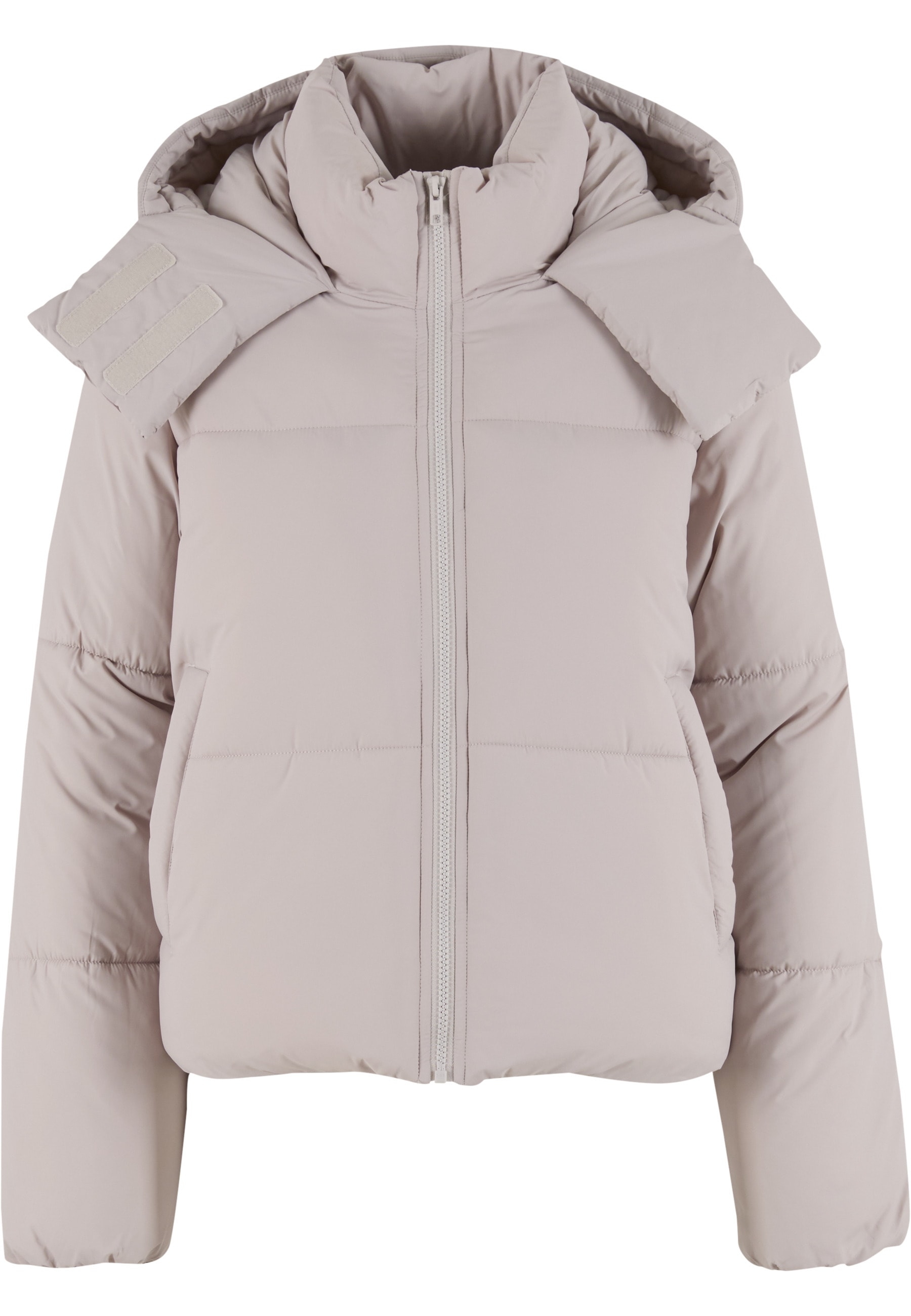 URBAN CLASSICS Winterjacke "Urban Classics Ladies Hooded Collar Puffer Jack günstig online kaufen